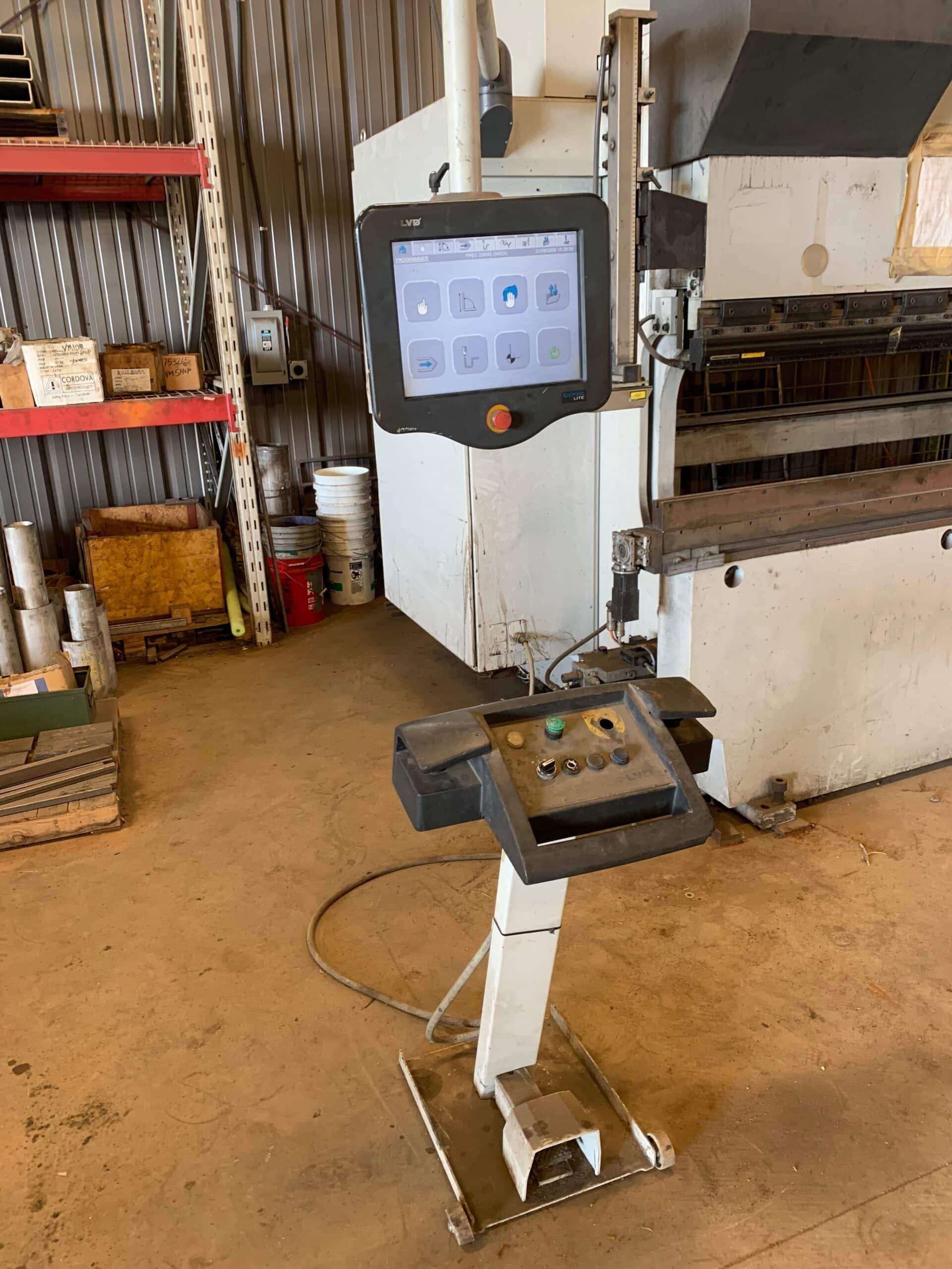 242 Ton x 14' LVD PPEC-7 220/42 CNC Press Brake, 2012- 6-Axis CNC, CNC Crowning, Tooling Included - Image 7