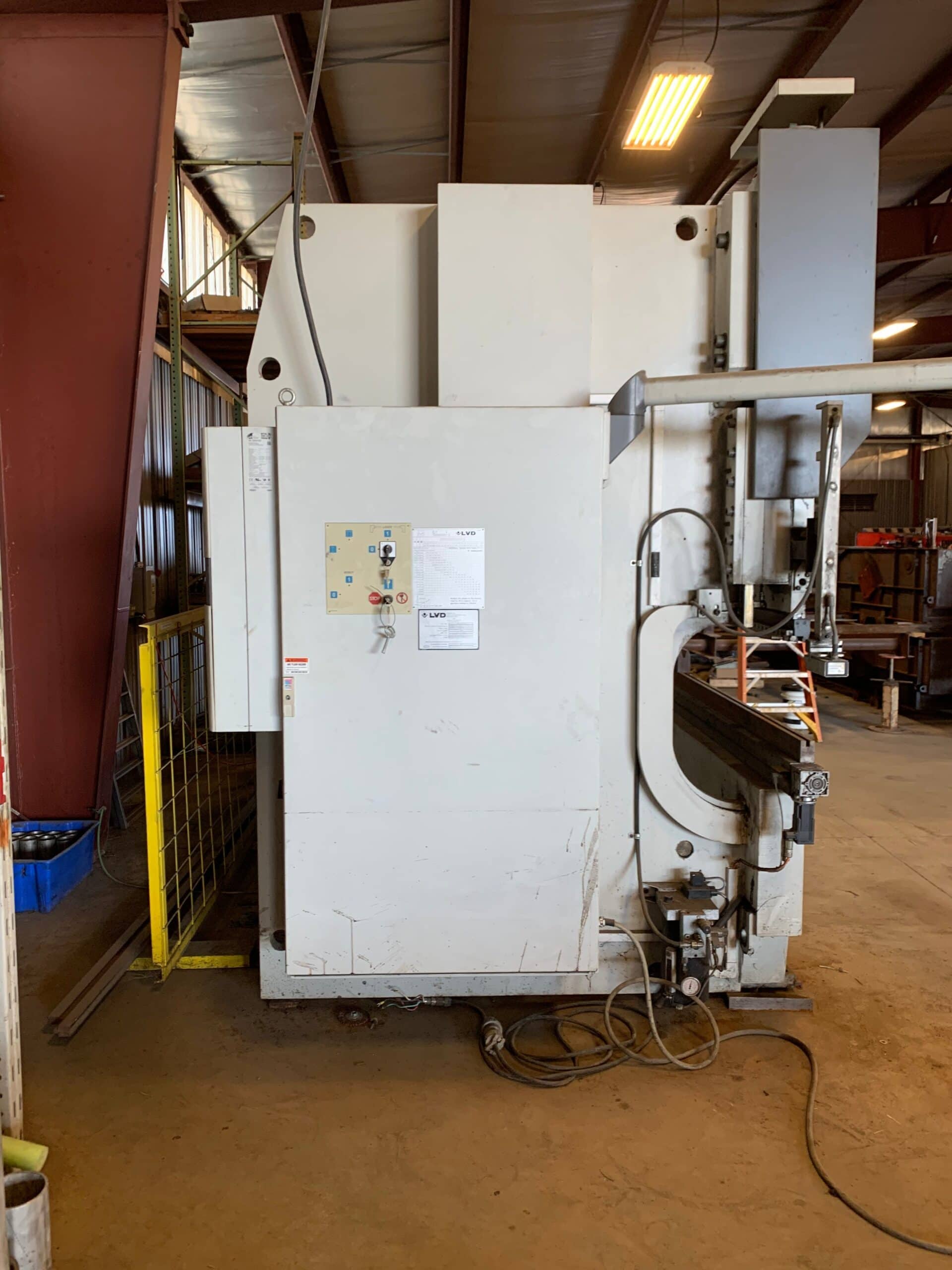 242 Ton x 14' LVD PPEC-7 220/42 CNC Press Brake, 2012- 6-Axis CNC, CNC Crowning, Tooling Included - Image 10