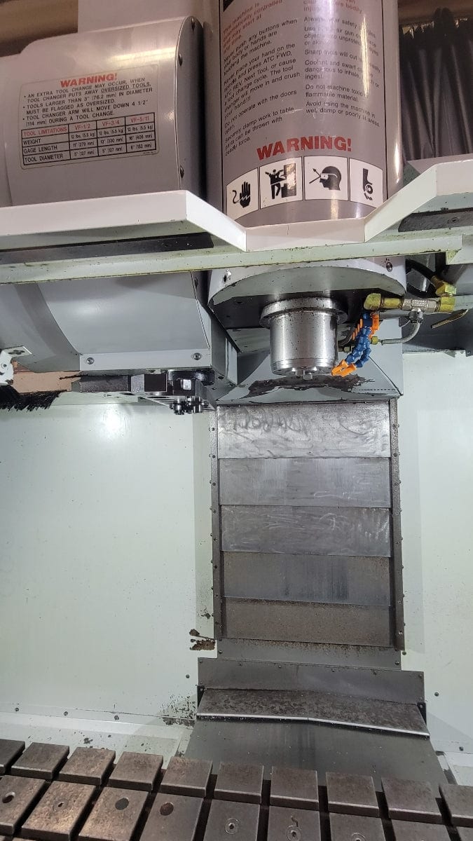 Haas VM-3 VMC, 2006 - 12,000 RPM, New Monitor, Auger - Image 3