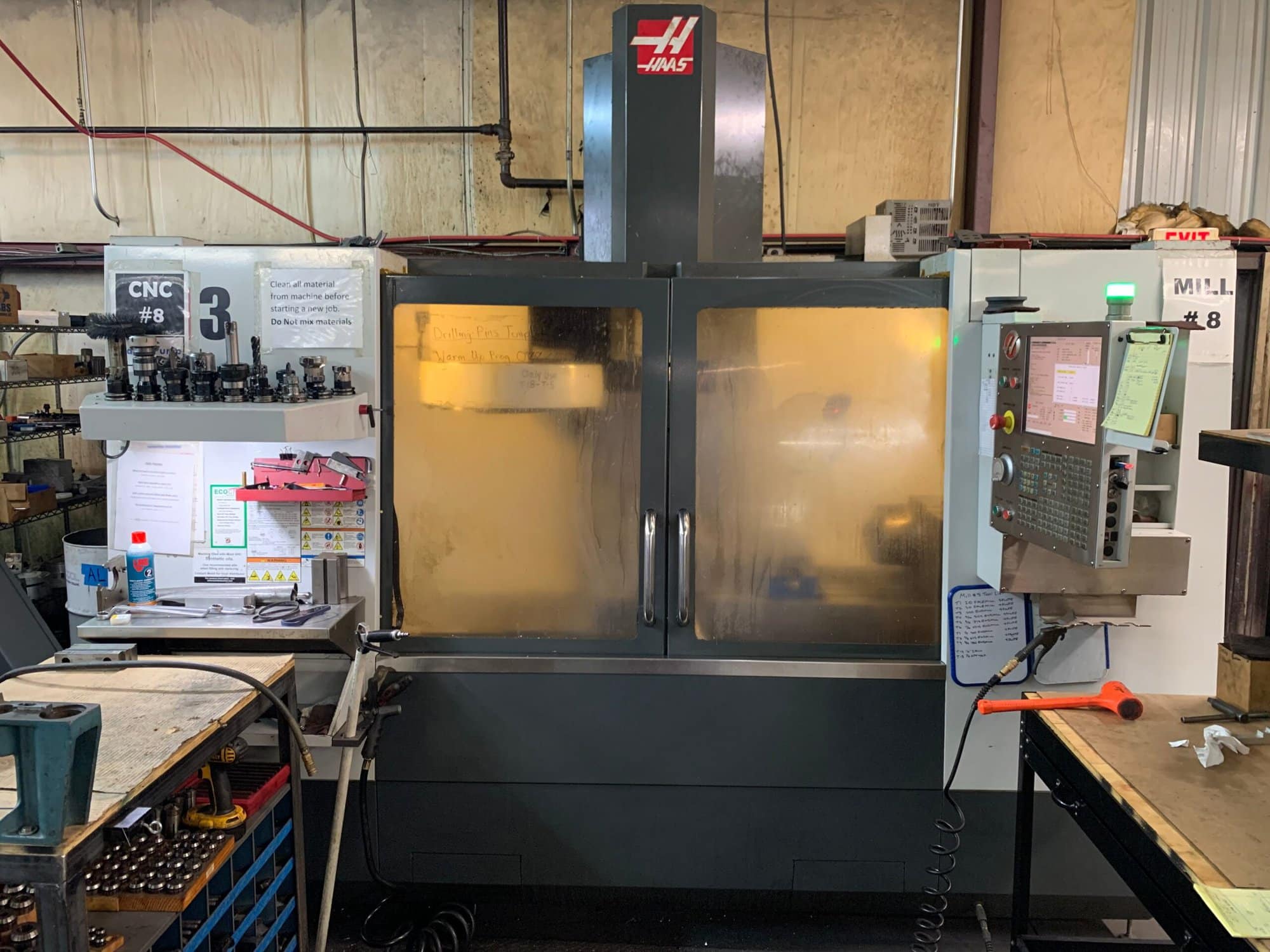 Haas VF-3 VMC, 2011 - 4th Axis, TSC, Video, Price Reduced
