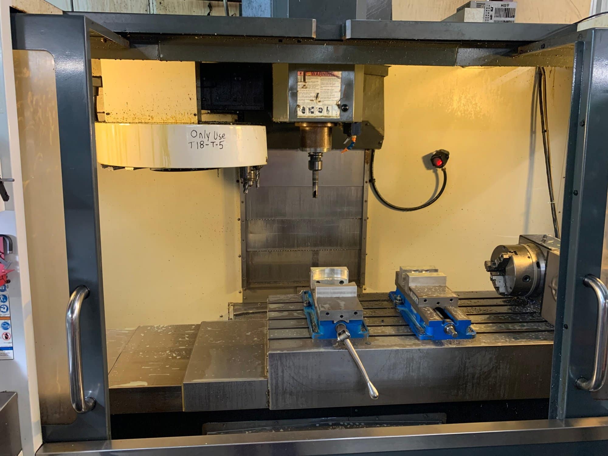 Haas VF-3 VMC, 2011 - 4th Axis, TSC, Video, Price Reduced - Image 2
