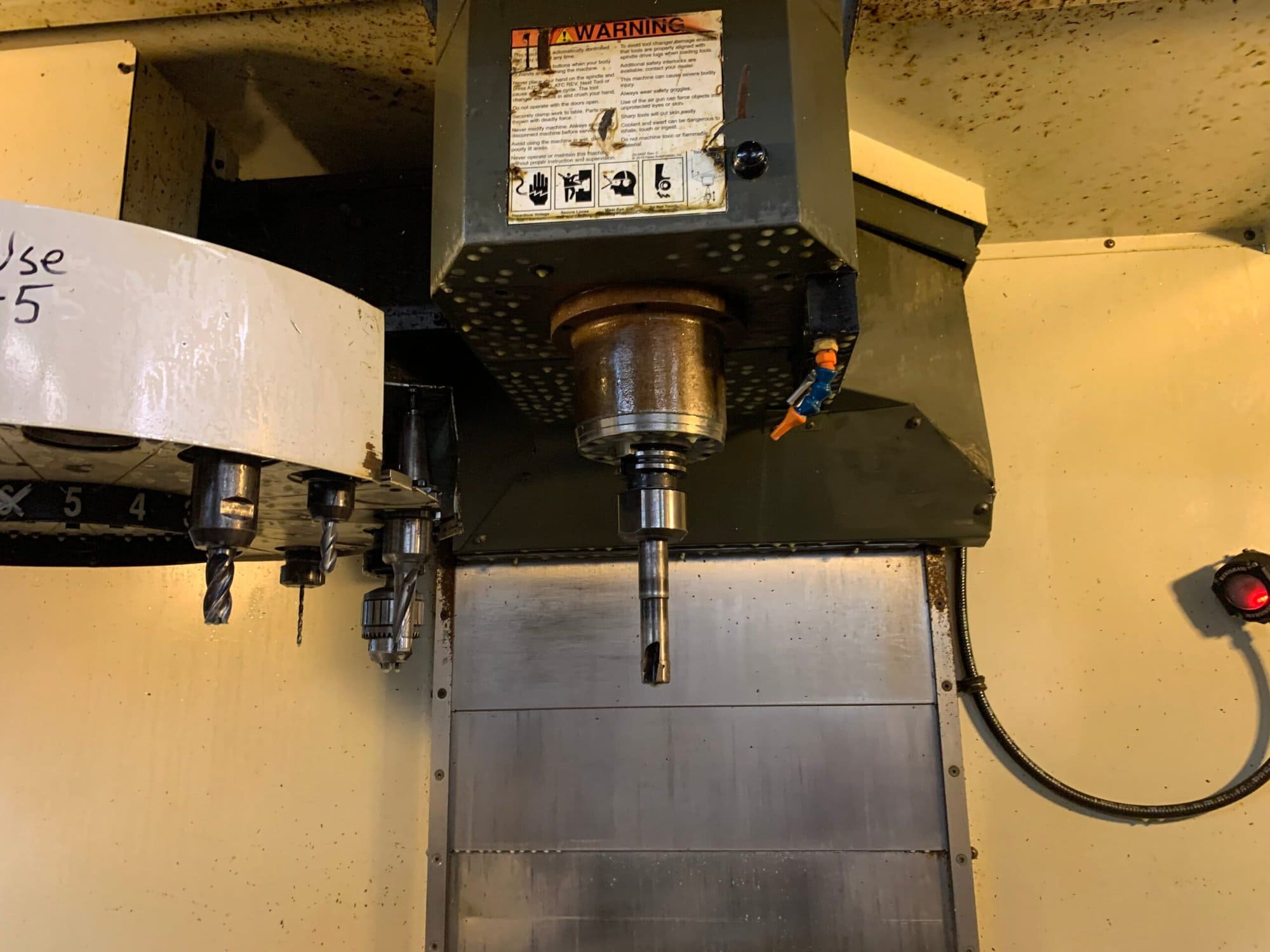 Haas VF-3 VMC, 2011 - 4th Axis, TSC, Video, Price Reduced - Image 9