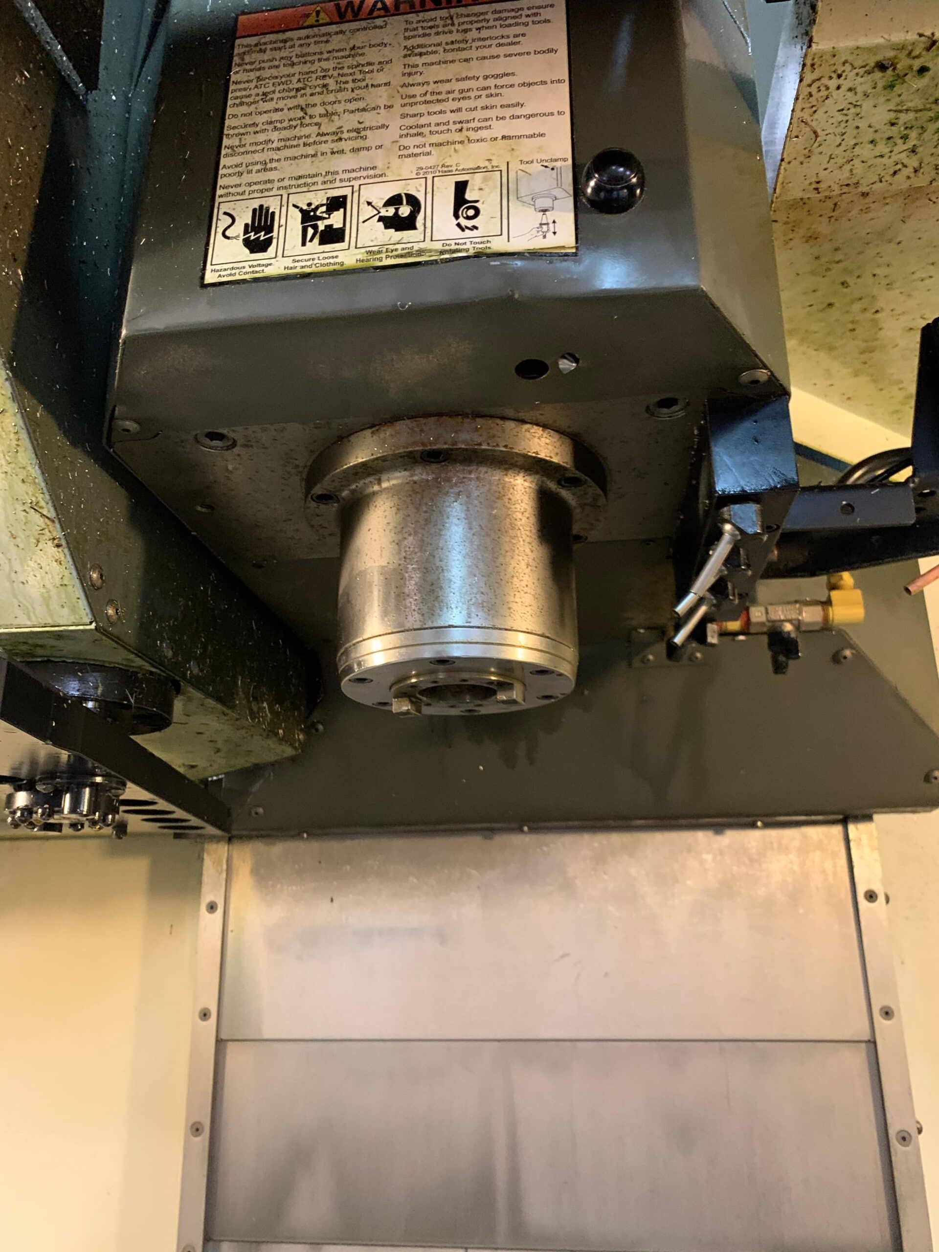 Haas VF-4 5 Axis VMC, 2013 - Haas TR-210 Trunnion Table, Thru Spindle Coolant - Image 10