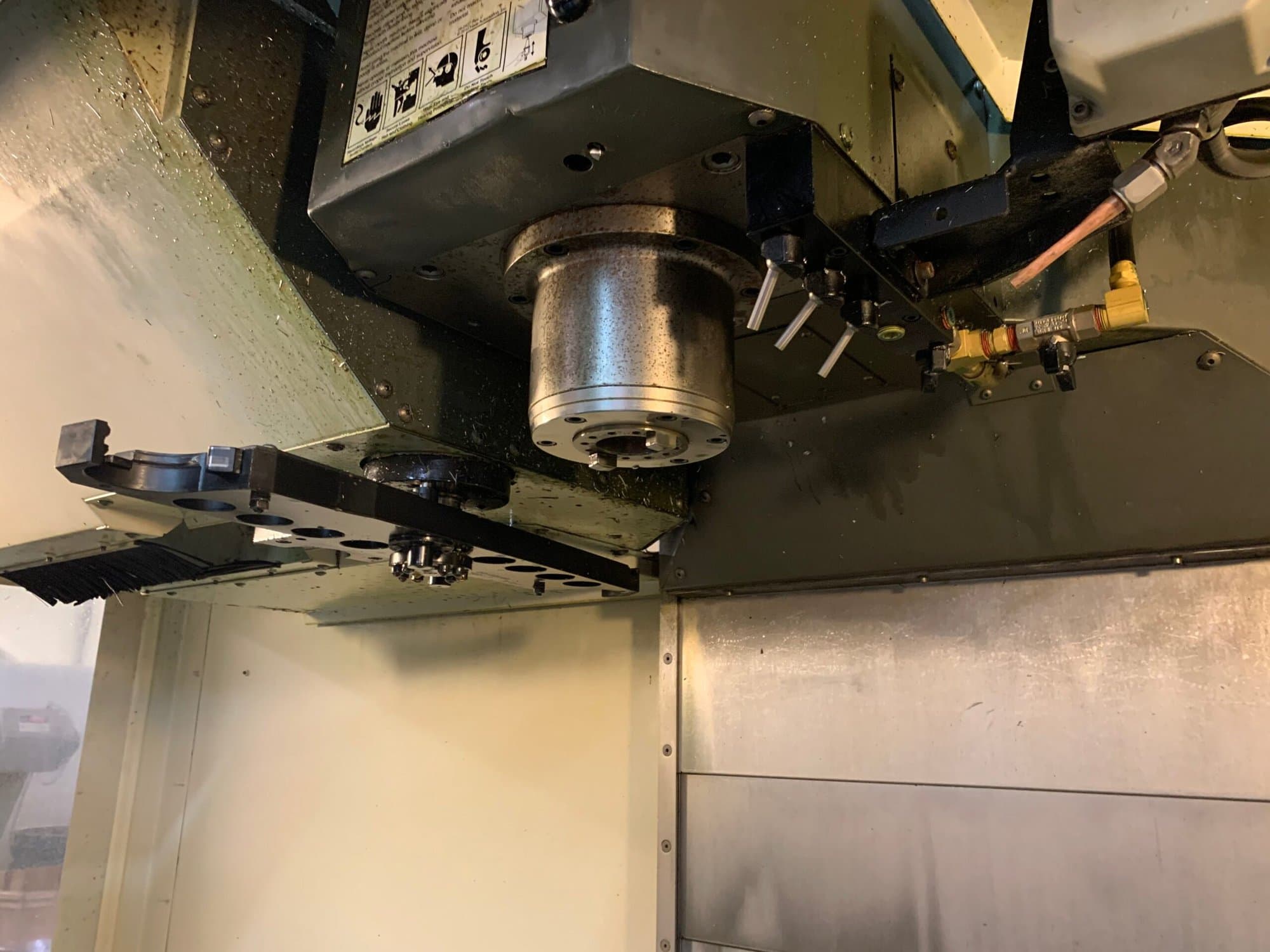 Haas VF-4 5 Axis VMC, 2013 - Haas TR-210 Trunnion Table, Thru Spindle Coolant - Image 12