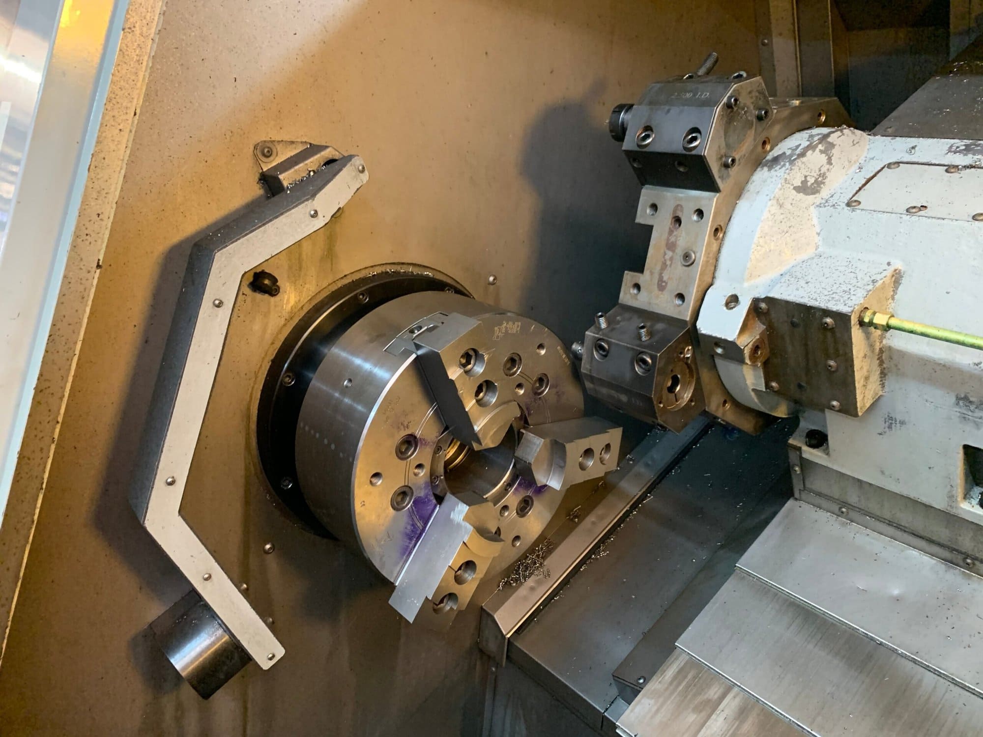 Haas SL-40T CNC Lathe, 2005 - Tailstock, Under Power, Inspection Ready - Image 6