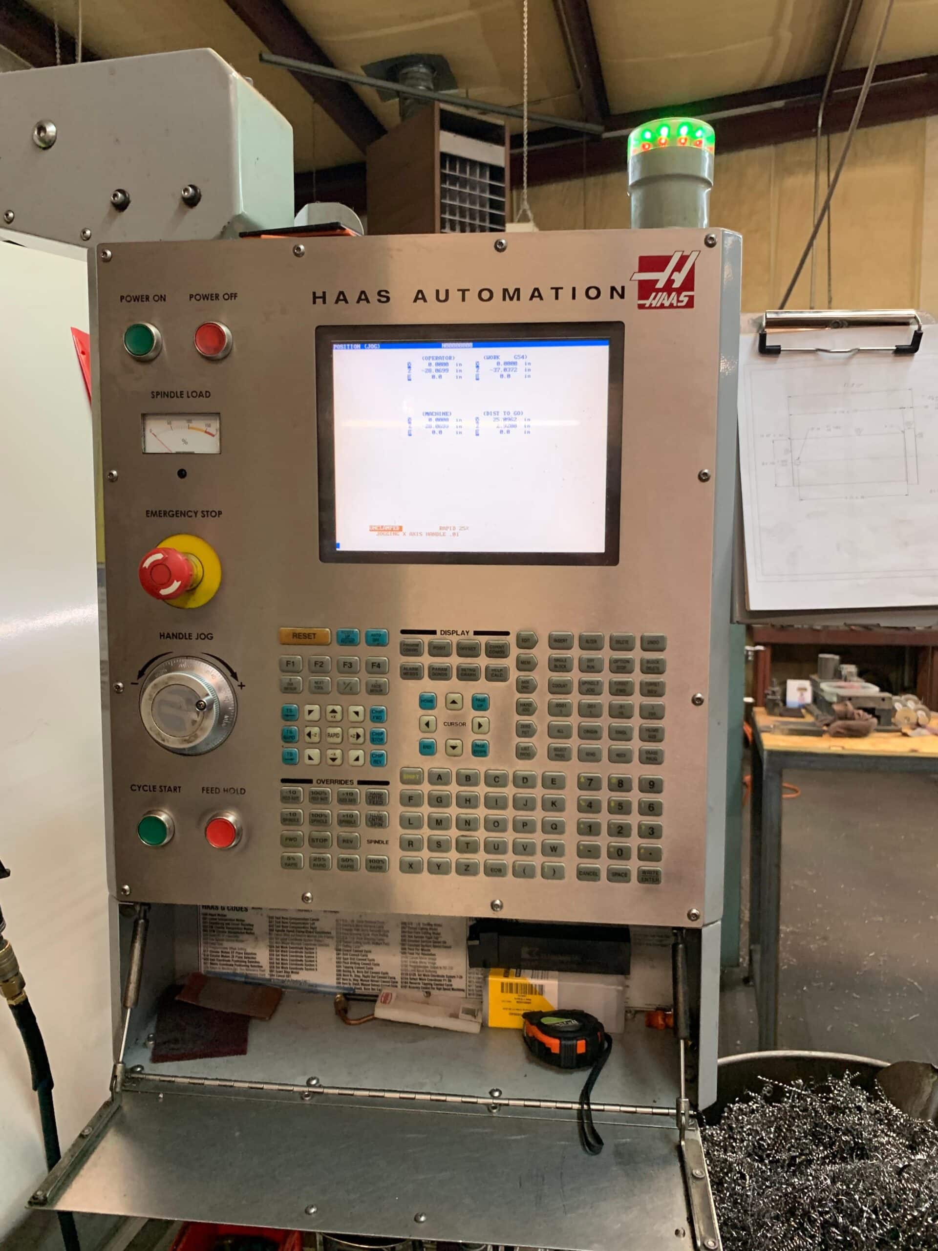 Haas SL-40T CNC Lathe, 2005 - Tailstock, Under Power, Inspection Ready - Image 5
