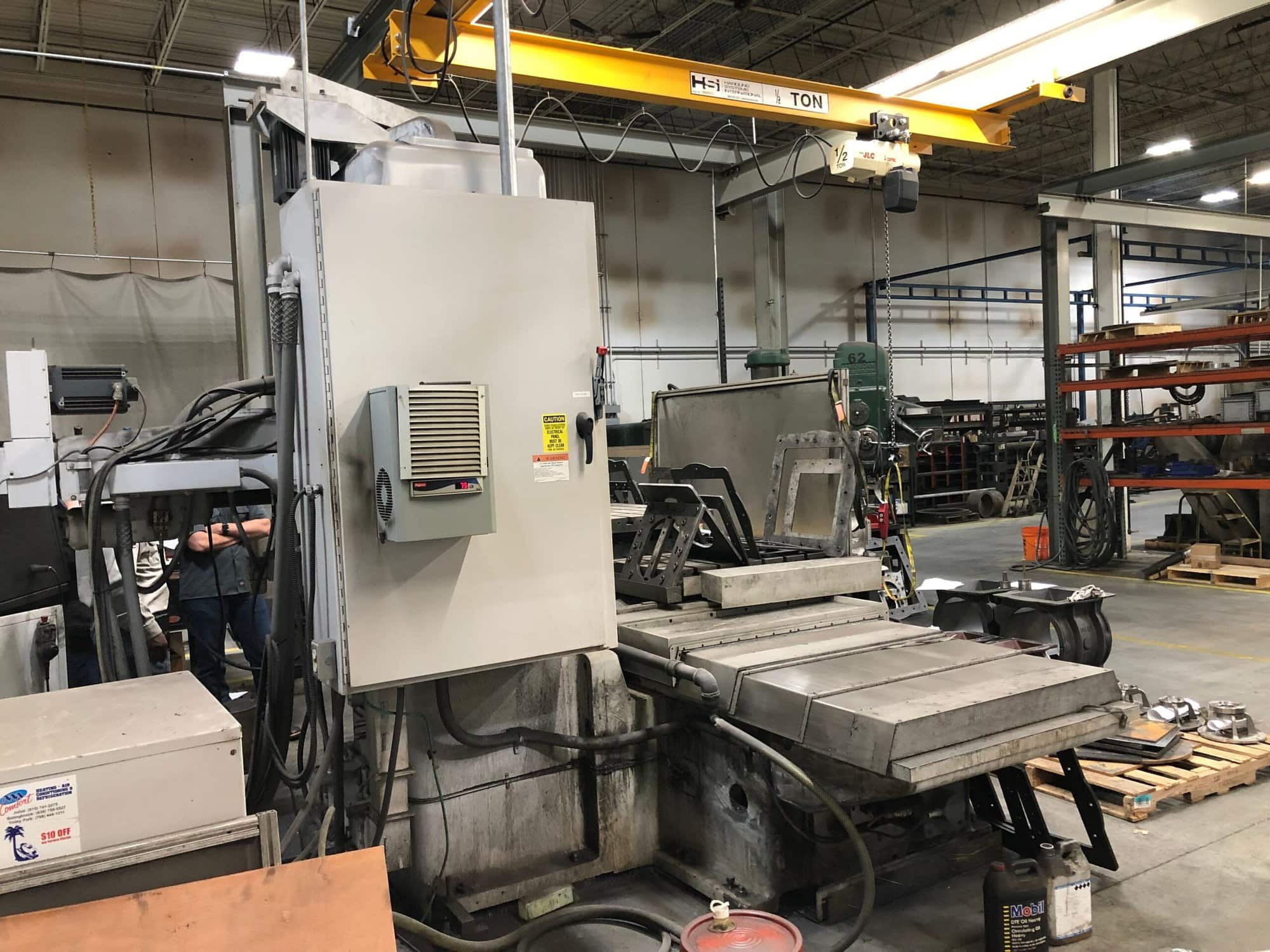 Devlieg 4H-72 CNC Boring Mill- Fagor Control, Reconditioned in 2008, Under Power, 4th Axis, Available Tooling - Image 2