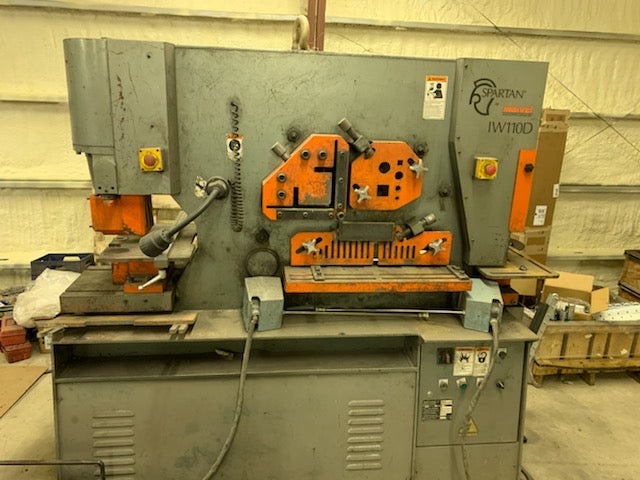 110 Ton Spartan Ironworker, 2006 - Image 3