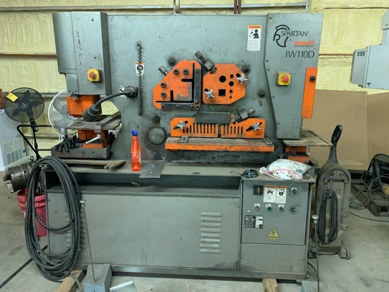 110 Ton Spartan Ironworker, 2006 - Image 2