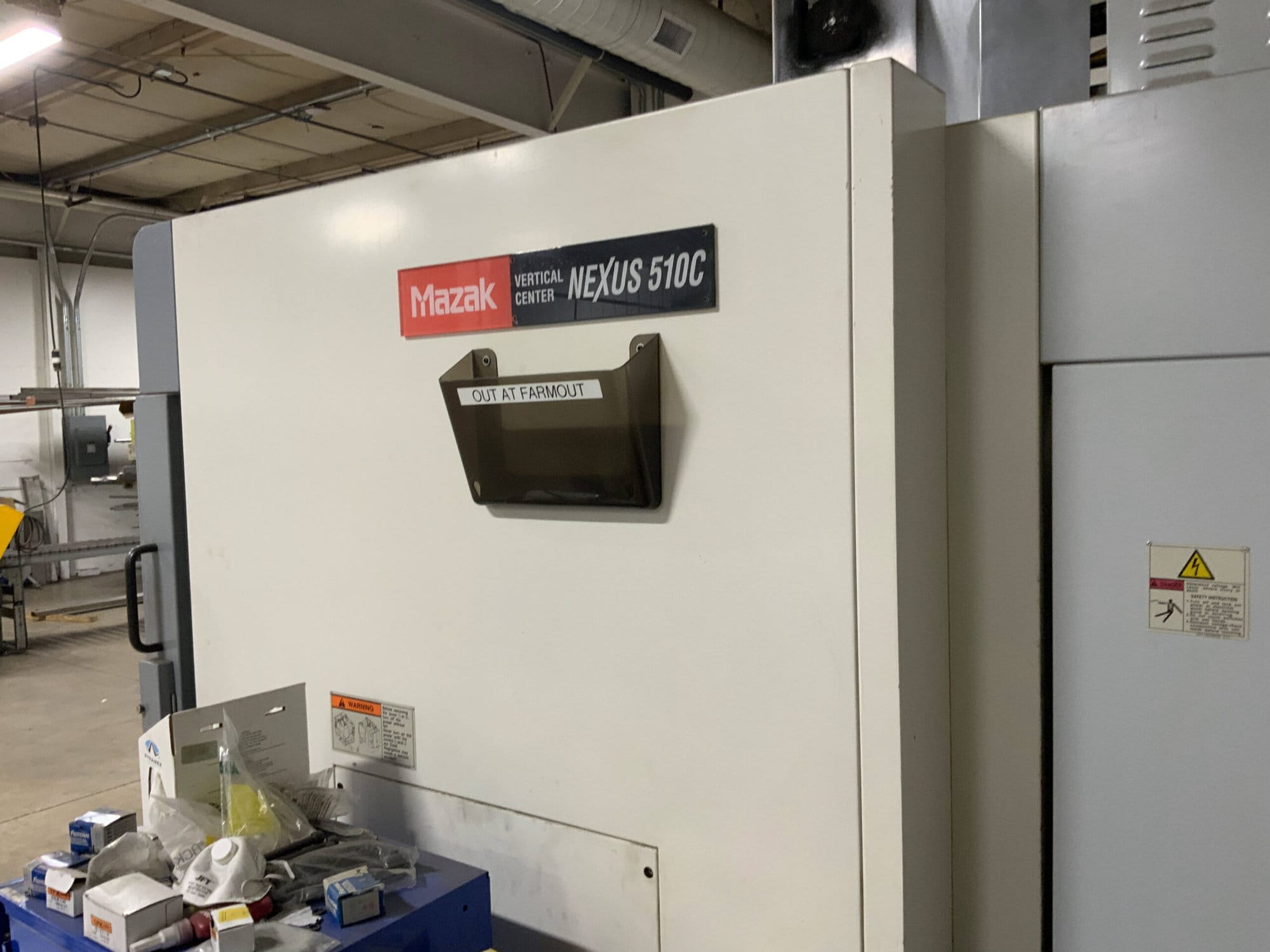 Mazak Nexus VCN-510C VMC, 2002 - 12,000RPM, Thru Spindle Coolant, Rigid Tapping, Tool Touch Probe - Image 10