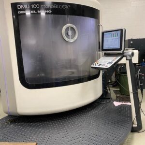 DMG Mori DMU 100 Monoblock VMC, 2008 - Coolant Thru Spindle, Blum Laser, Probing