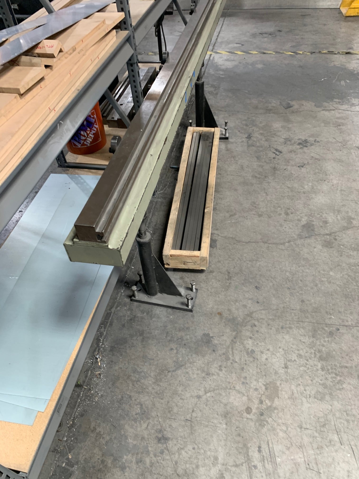1/4" x 10' US Industrial US1025 Shear, 2016 - Backgauge, 10' Squaring Arm, CNC Adjustable Blade Gap - Image 4