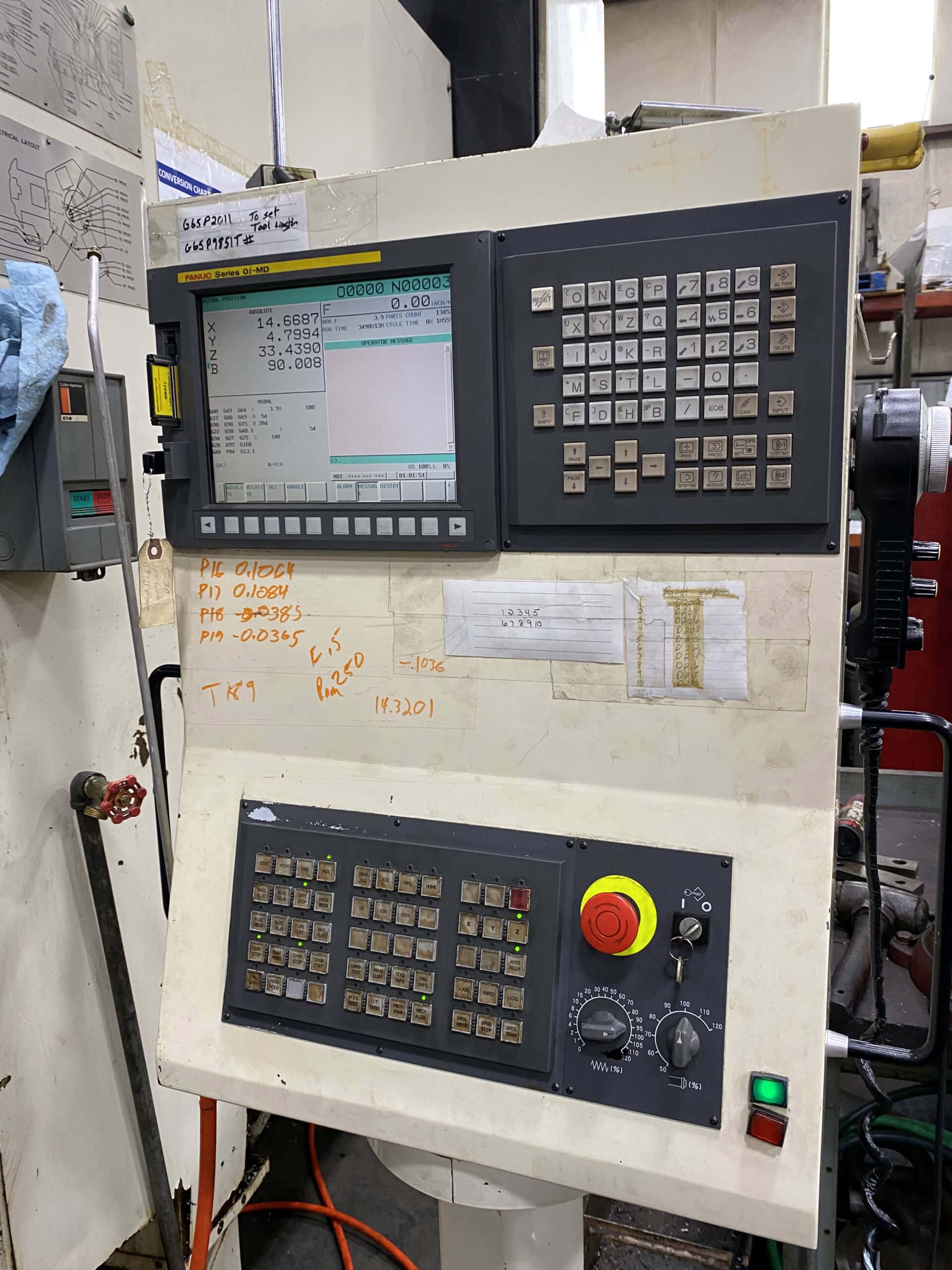 Cincinnati T-30 800mm HMC, 1992 - Fanuc Control Upgrade, 9 Station Pallet Pool, New Spindle - Image 3