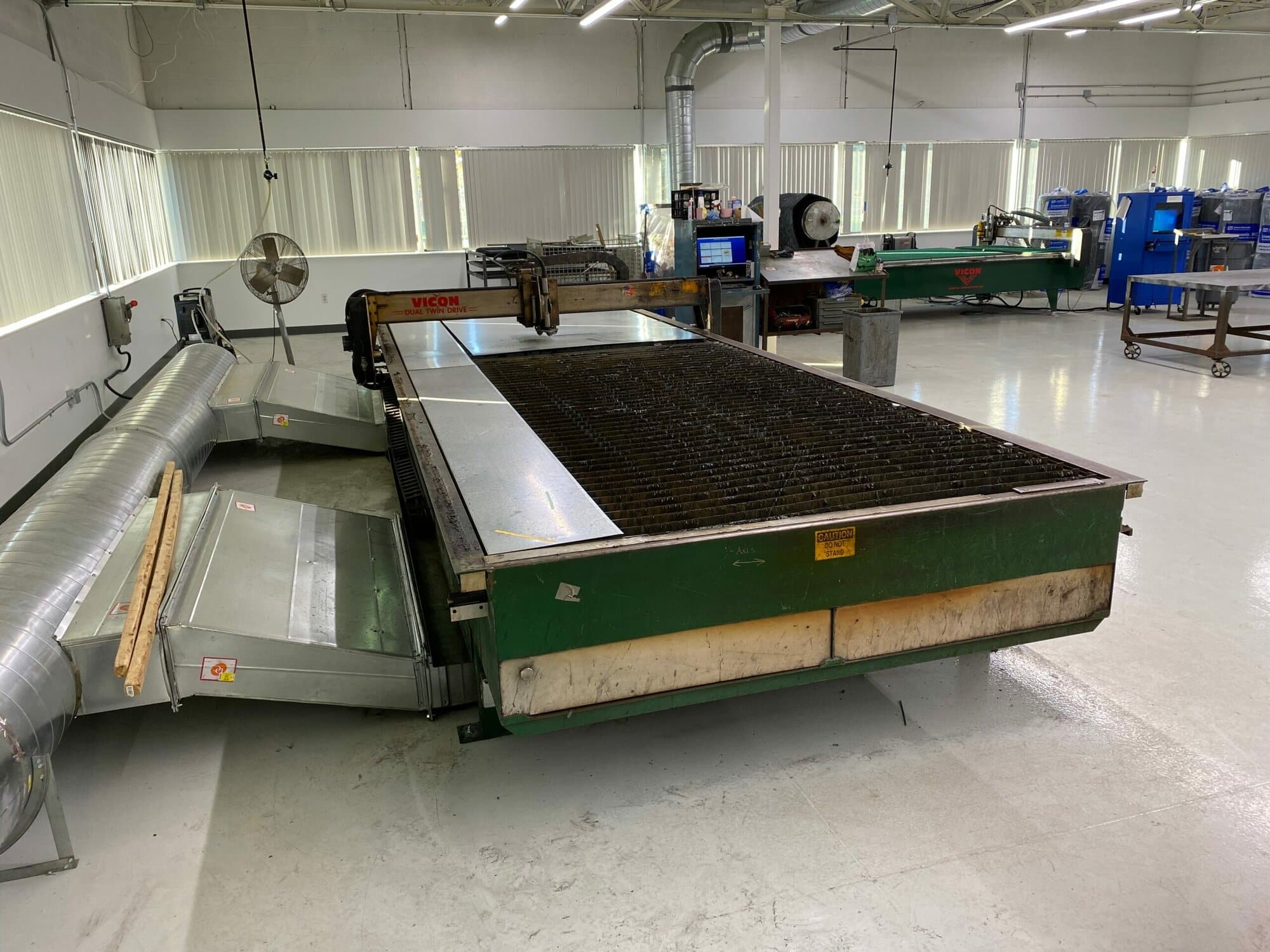6' x 20' Vicon HVAC 8000 Plasma, 2001- Hypertherm Powermax 65 - Image 4