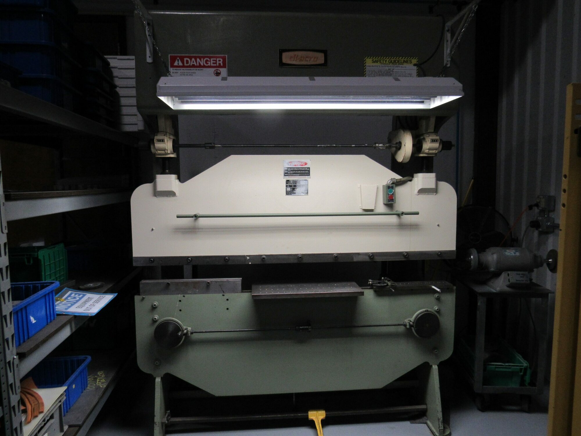 35 Ton x 6' DiAcro 14-72 Press Brake, 1974 - Image 2
