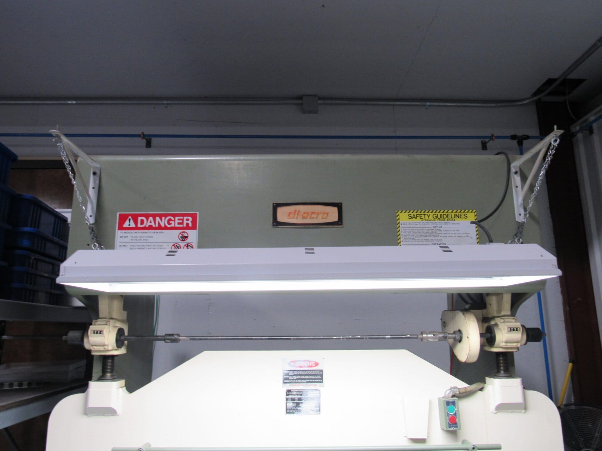 35 Ton x 6' DiAcro 14-72 Press Brake, 1974 - Image 3
