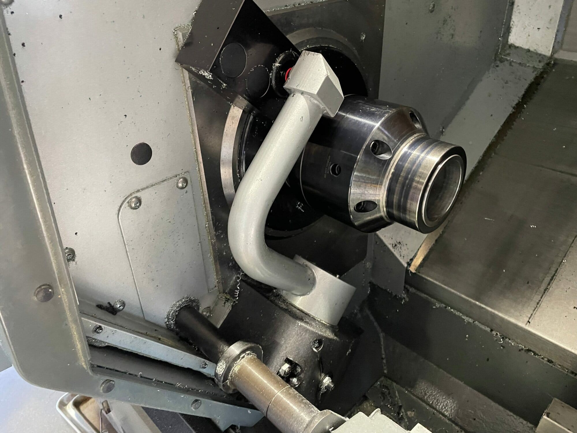Haas ST-10Y CNC Lathe, 2013 - Y Axis, Lots of tooling included, Parts Catcher - Image 6