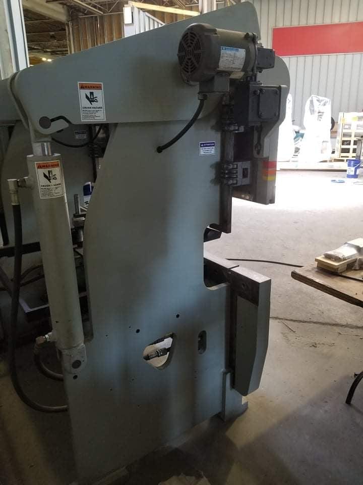 60 Ton x 6’ Accurpress 7606 Press Brake, 2001- Backgauge, Very Clean - Image 8