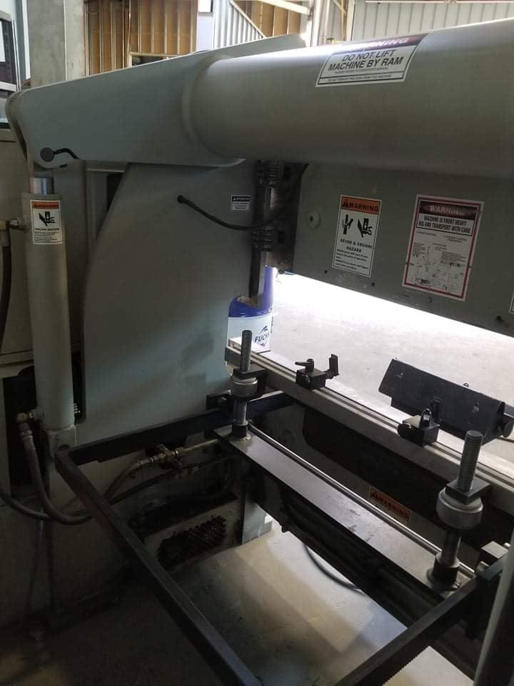 60 Ton x 6’ Accurpress 7606 Press Brake, 2001- Backgauge, Very Clean - Image 7