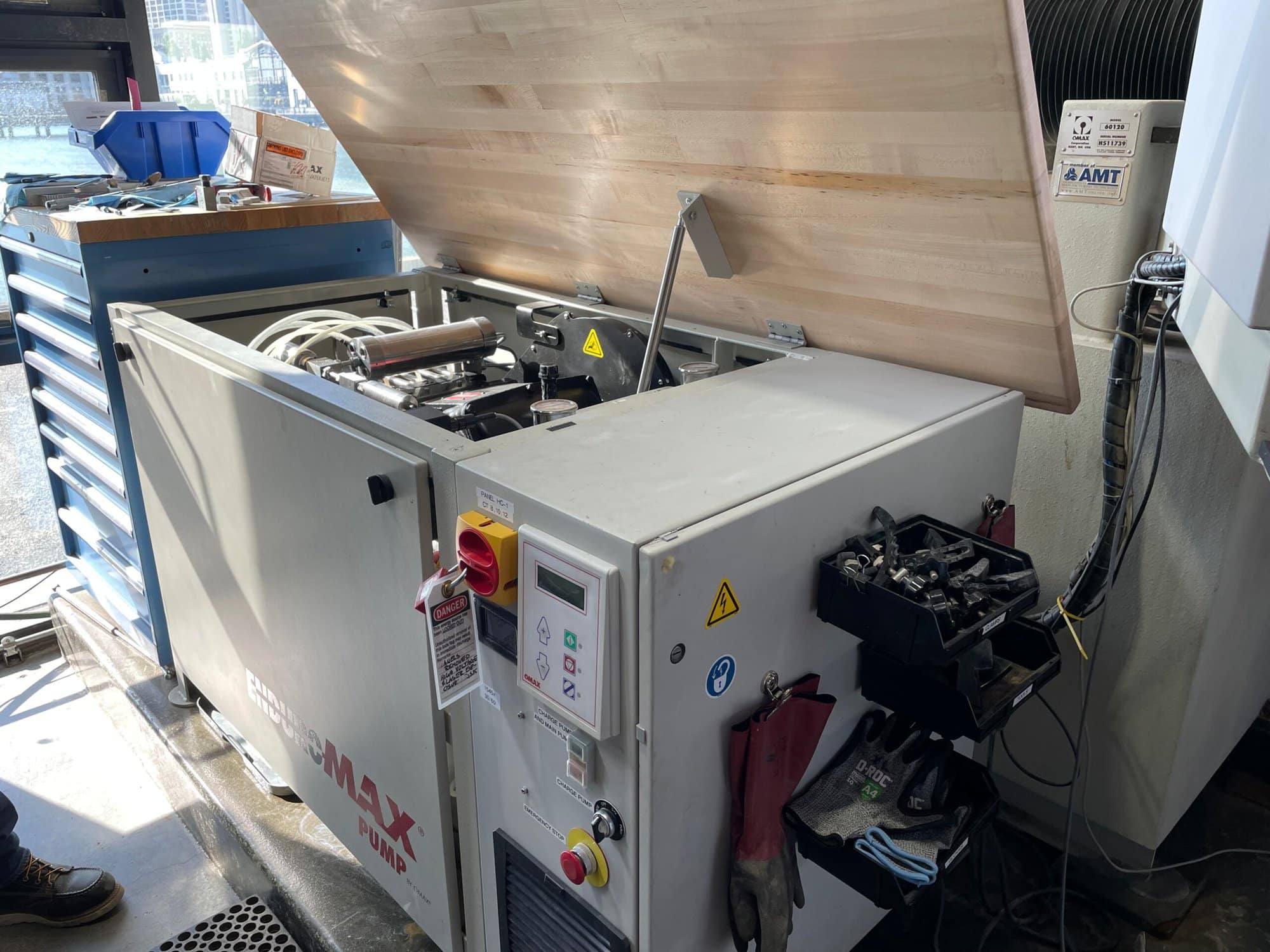 Omax 60120 Waterjet, 2013 - A-Jet Multi-Axis Head, Low Hours, Chiller - Image 6