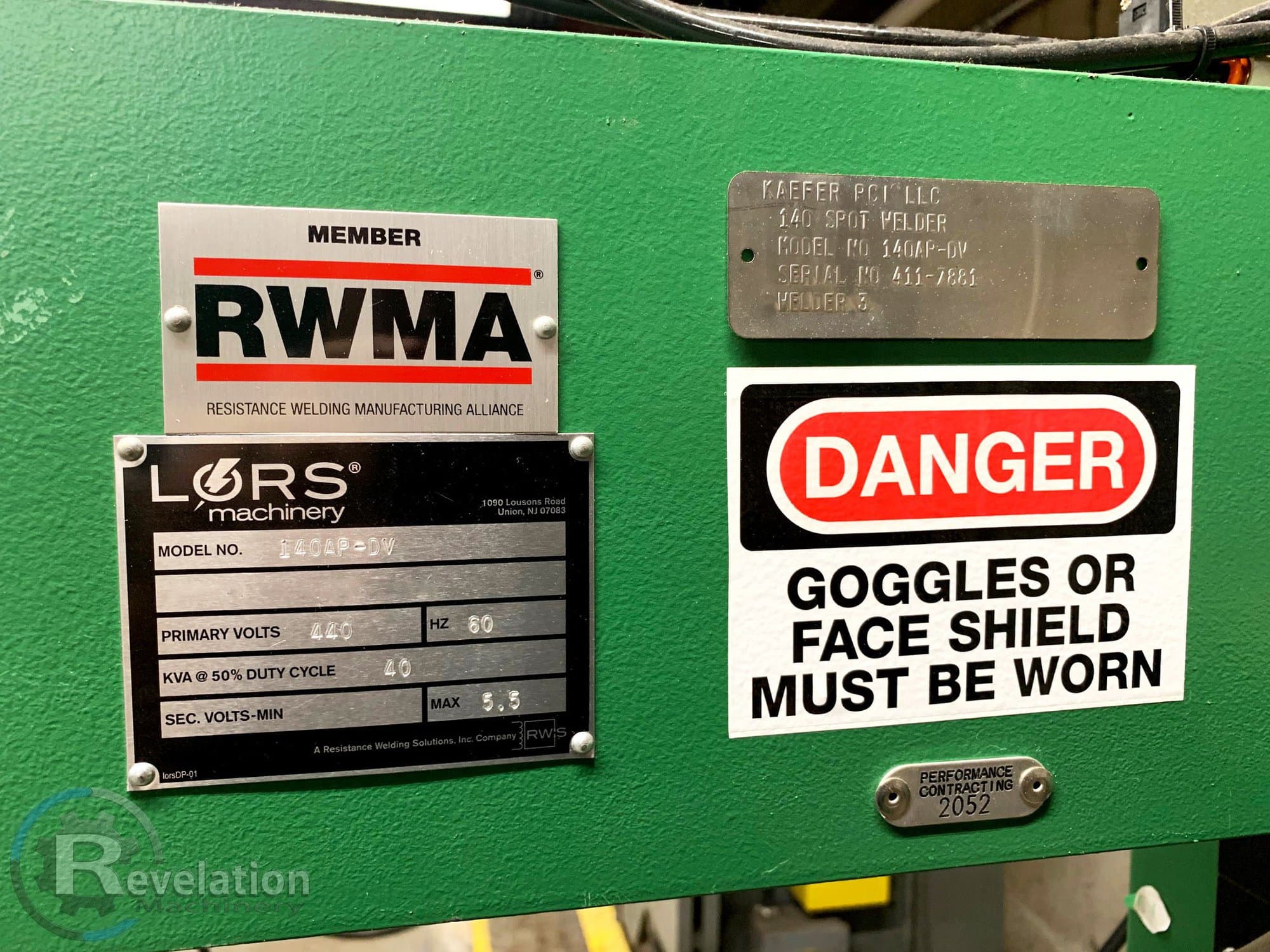 2012 LORS Spot Welder 40 KVA 140AP-DV - Image 6