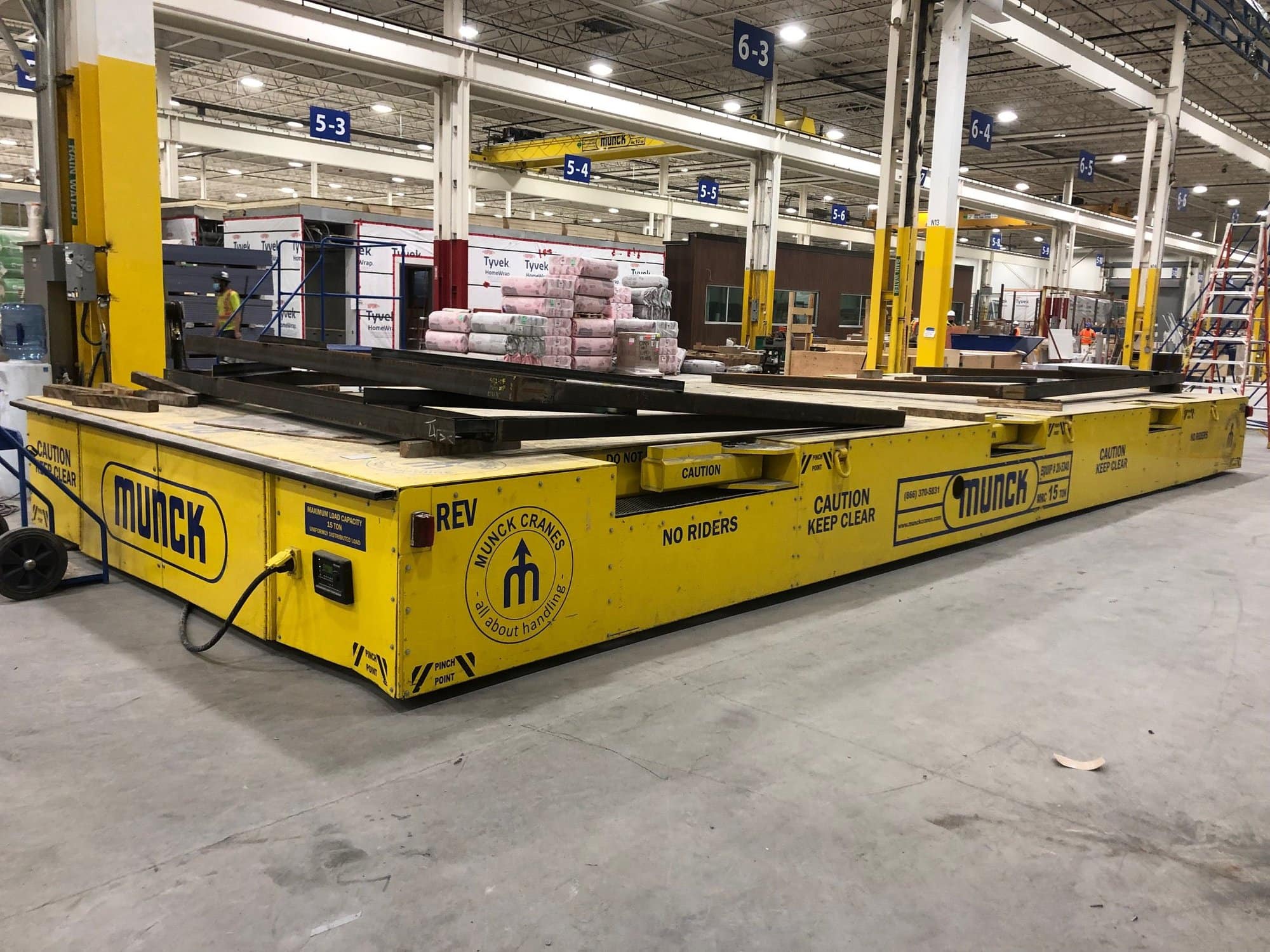 35'x 13.5' 15 Ton Munck Transfer Cart 2020 - Image 4