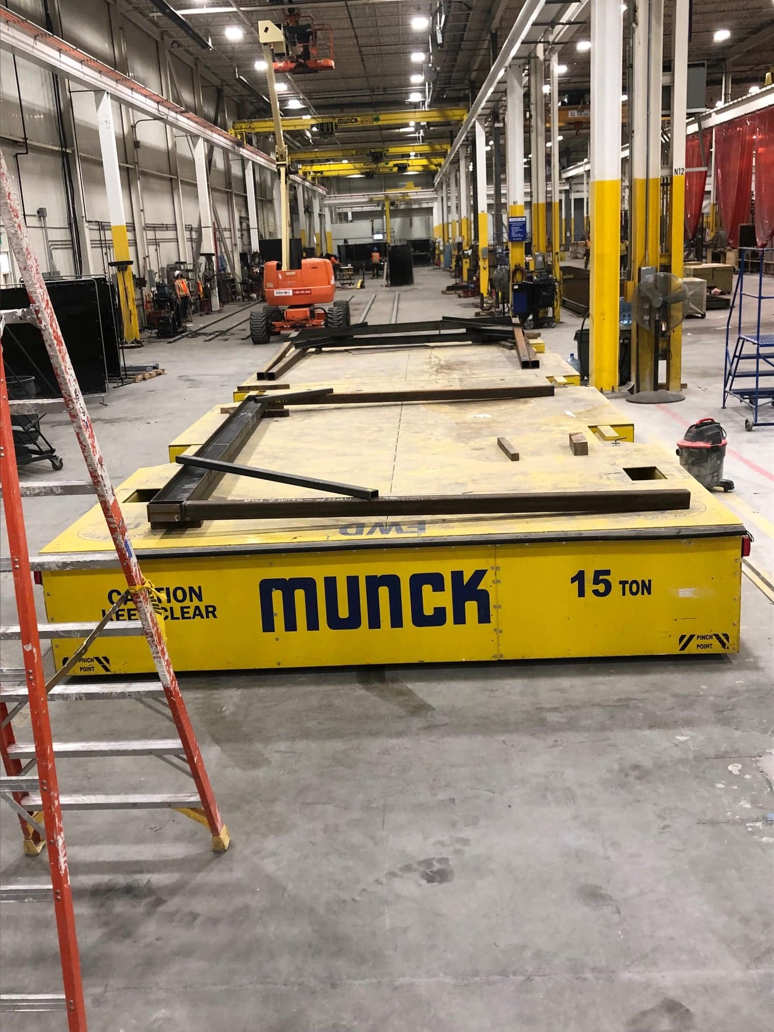 35'x 13.5' 15 Ton Munck Transfer Cart 2020 - Image 2