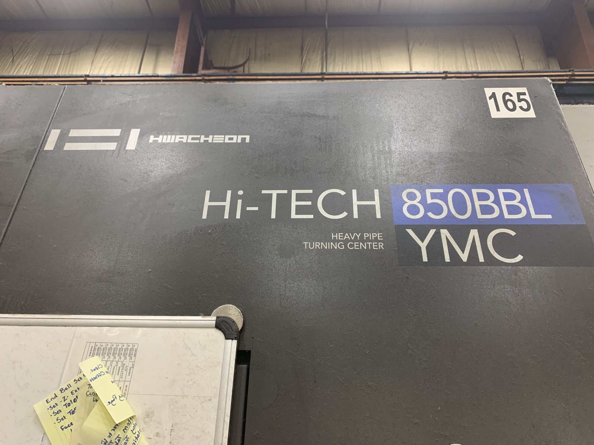 Hwacheon Hi-Tech 850BBL YMC CNC Lathe, 2014 - Y-Axis, Live Tooling, C-Axis, Steady Rests - Image 14
