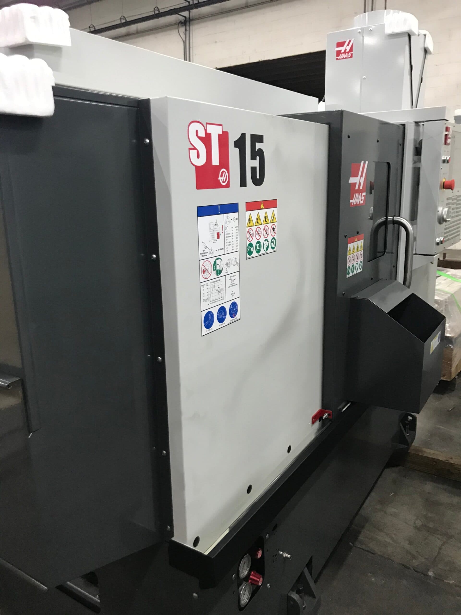 Haas ST-15 Sub Spindle CNC Lathe, 2019 - Sub Spindle, Parts Catcher, 1000 PSI High Pressure coolant, WIFI Camera