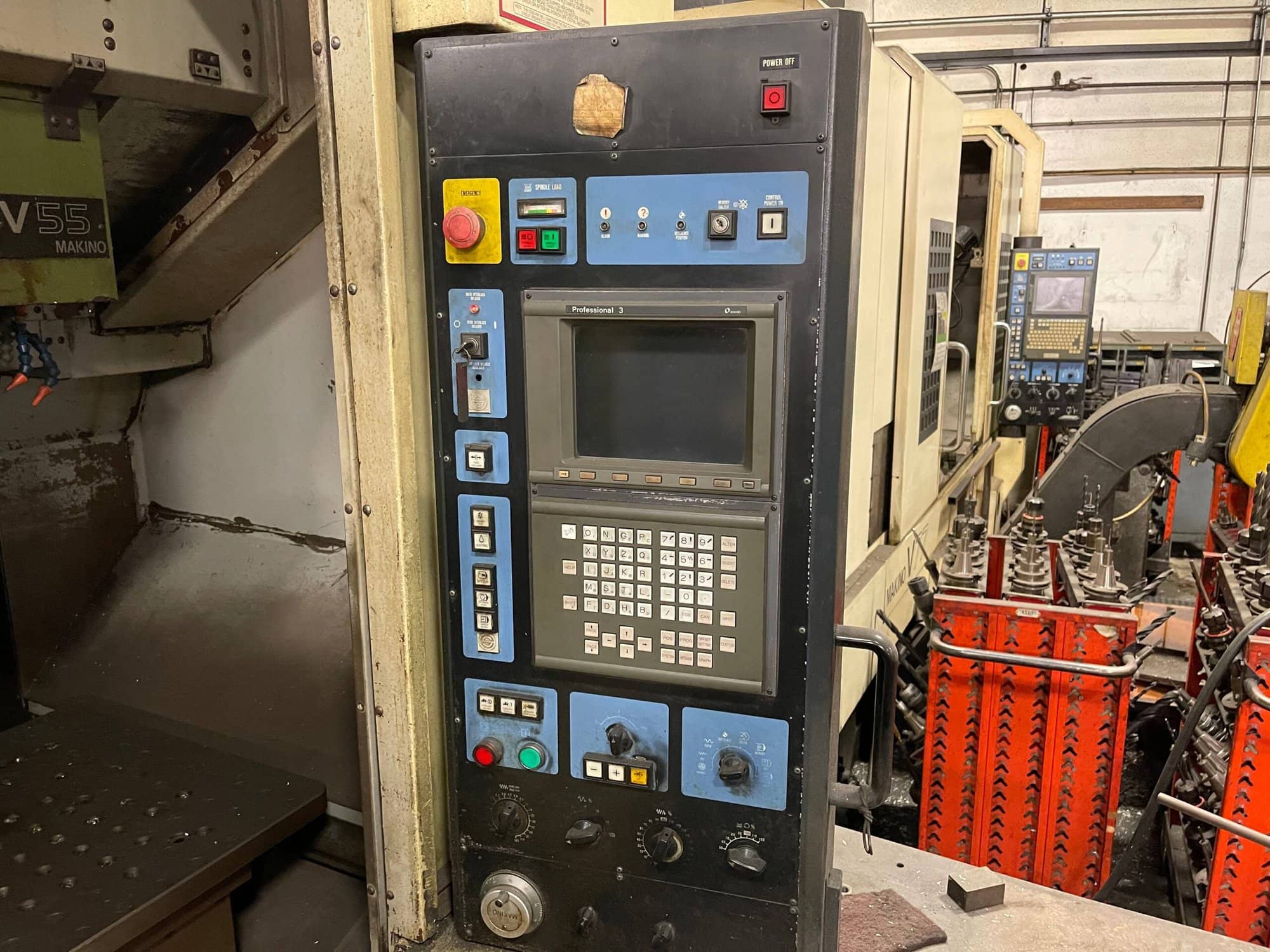 Makino V55-A25 CNC VMC, 1998 - Image 2