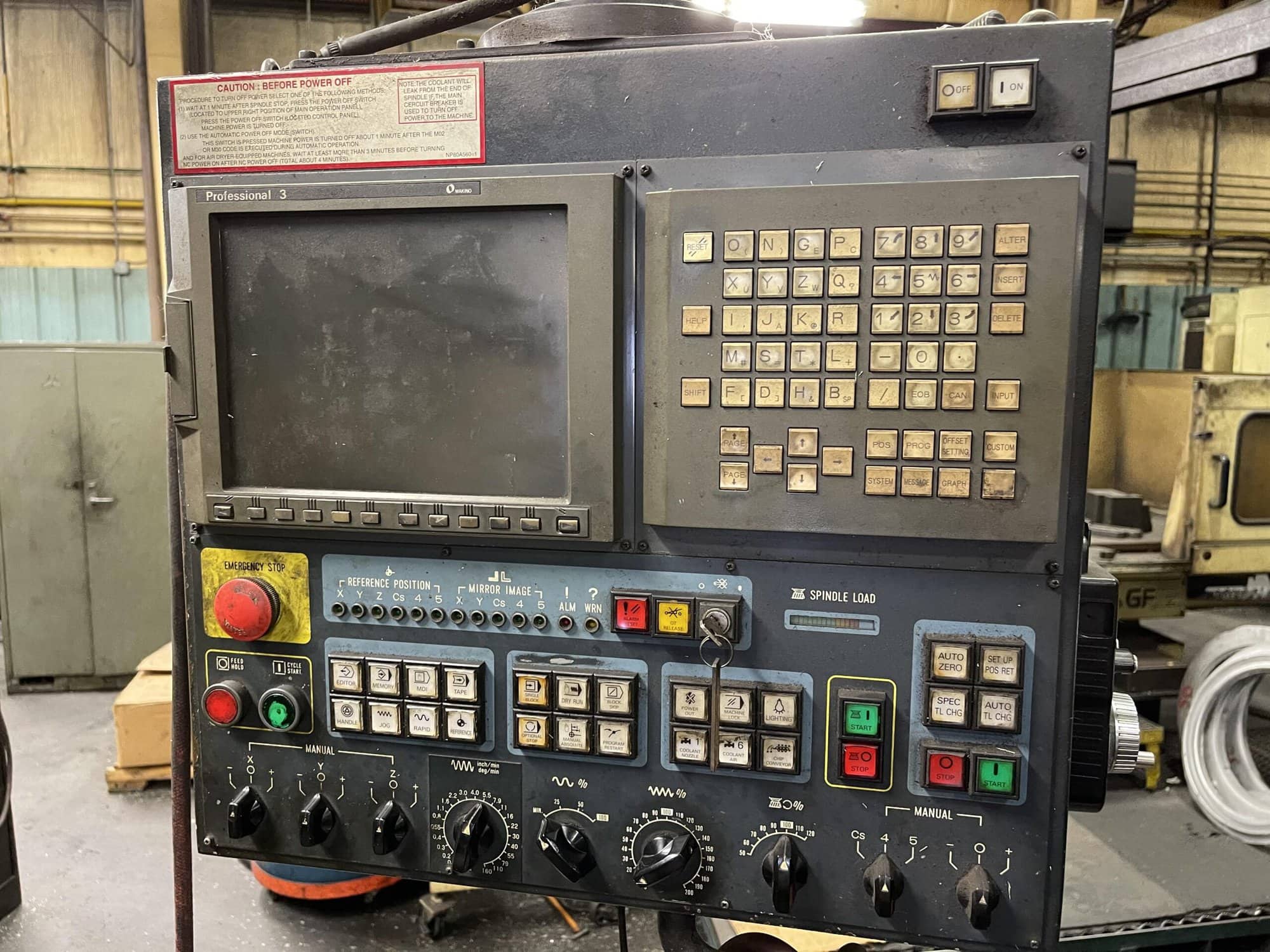 Makino GF12/20 CNC VMC, 2001 - Not Currently Running - Image 2