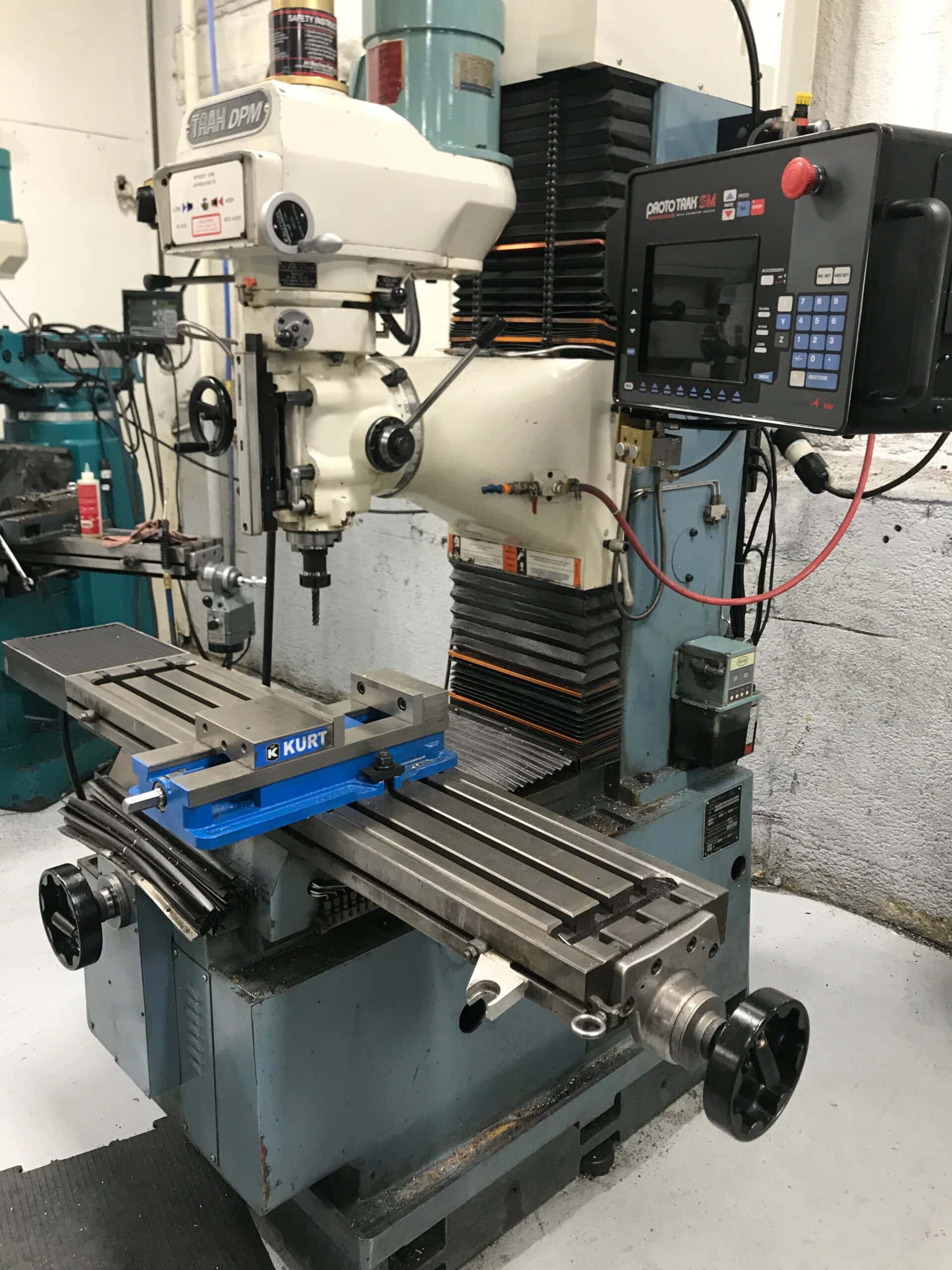 SouthWestern Industries SWI Trak DPMS3, CNC Knee Mill, 2004 - ProtoTrak SM - Image 3