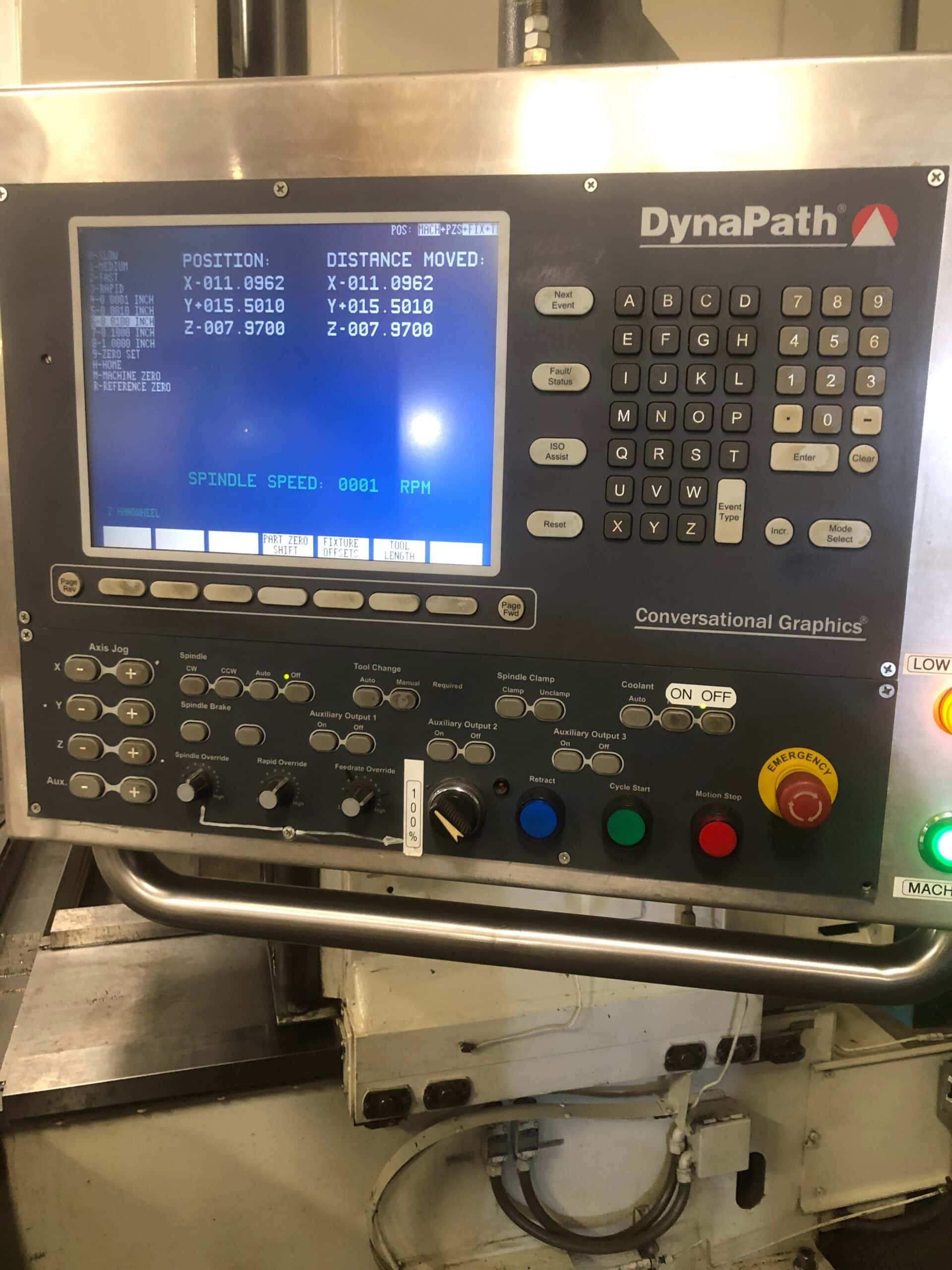 Cincinnati CNC Boring Mill with DynaPath 3 Axis Control - 100" x 60" Travel - Image 4
