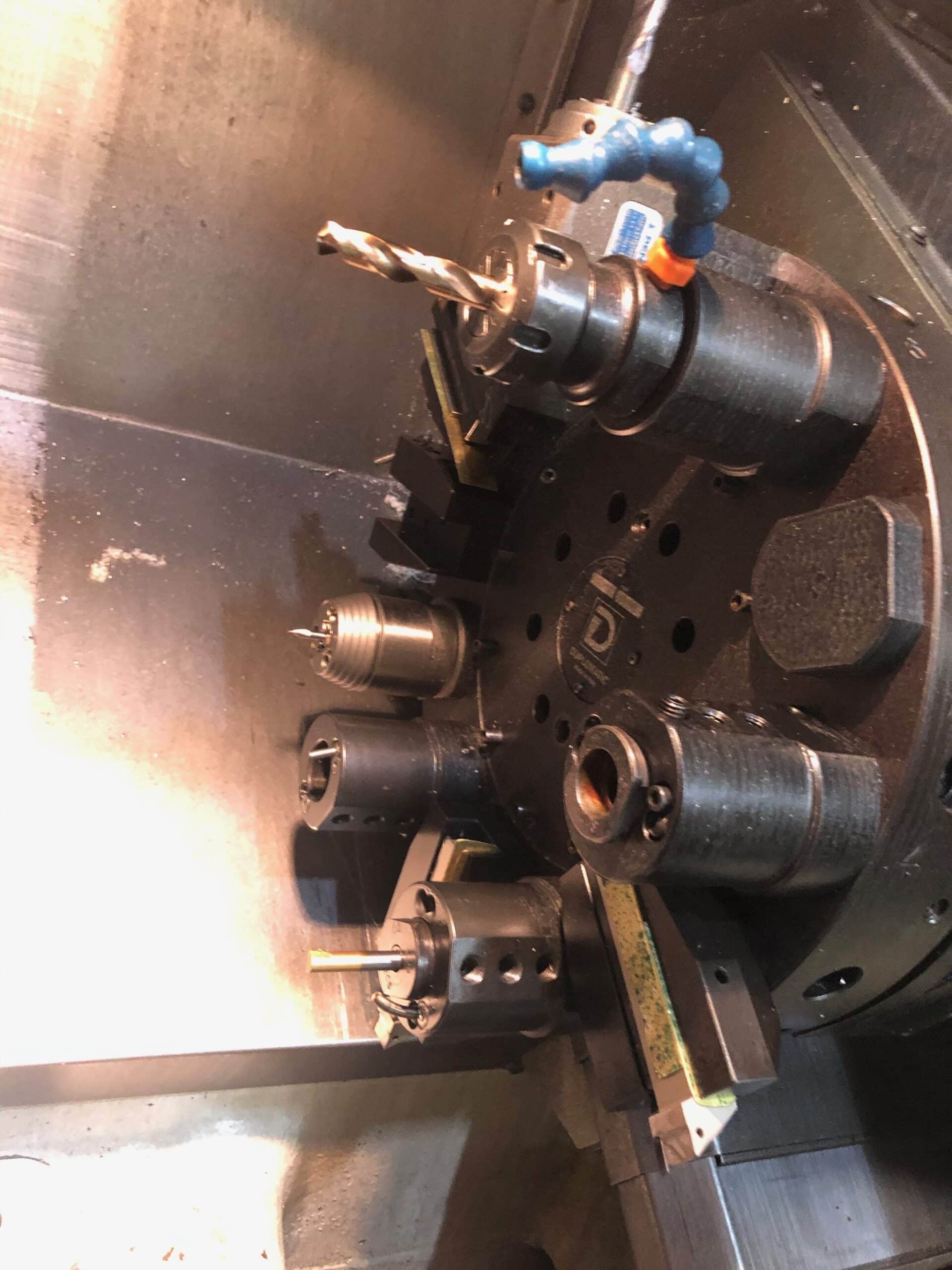 Hurco TMM-8 CNC Multi Axis Lathe, 2008 - Live Tooling, Medical Industry, Video - Image 5