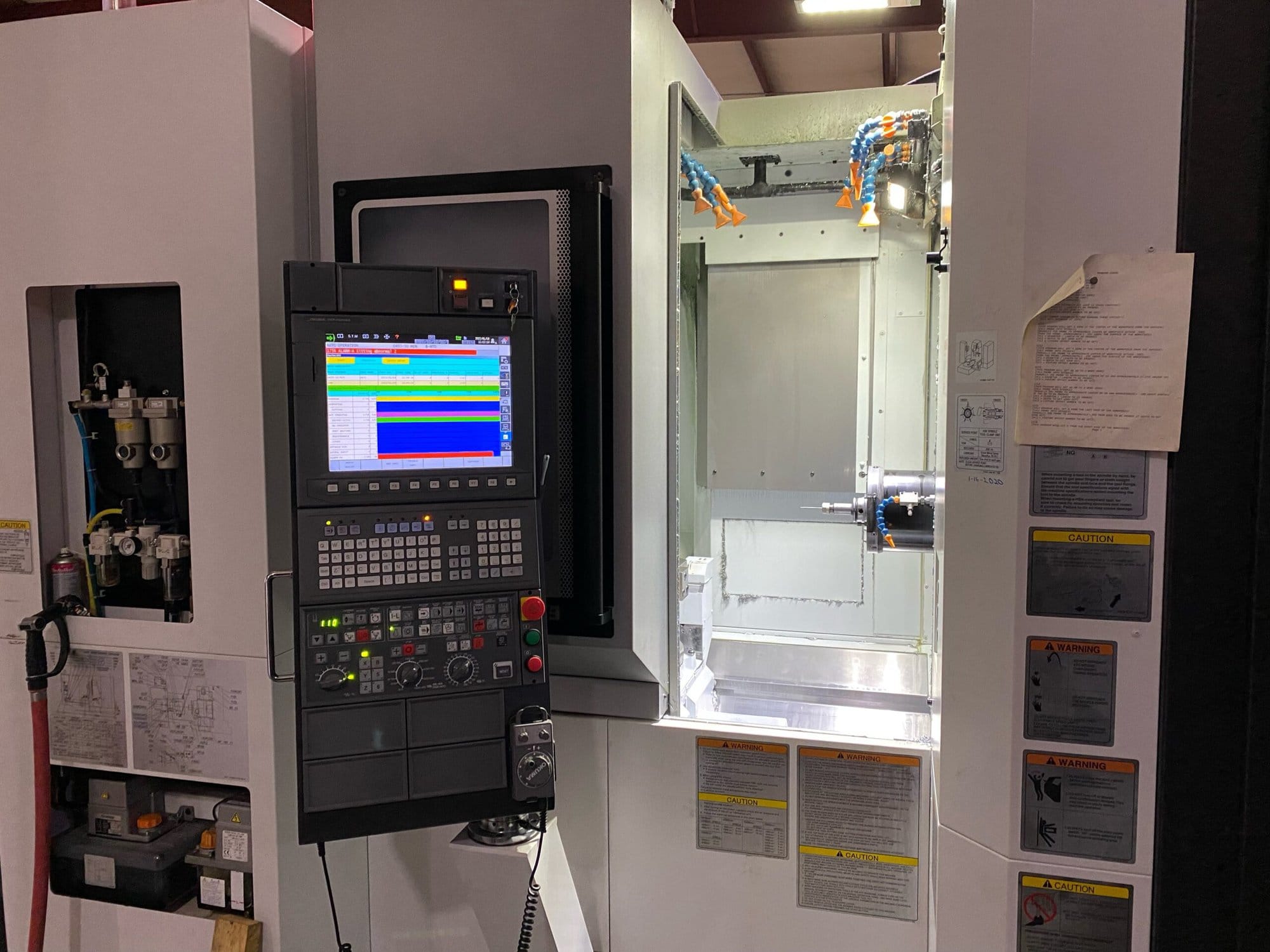 Okuma MB4000H 400mm HMC, 2019 - Low Hours, Probing, Tombstone & Tooling, Under Power - Image 2