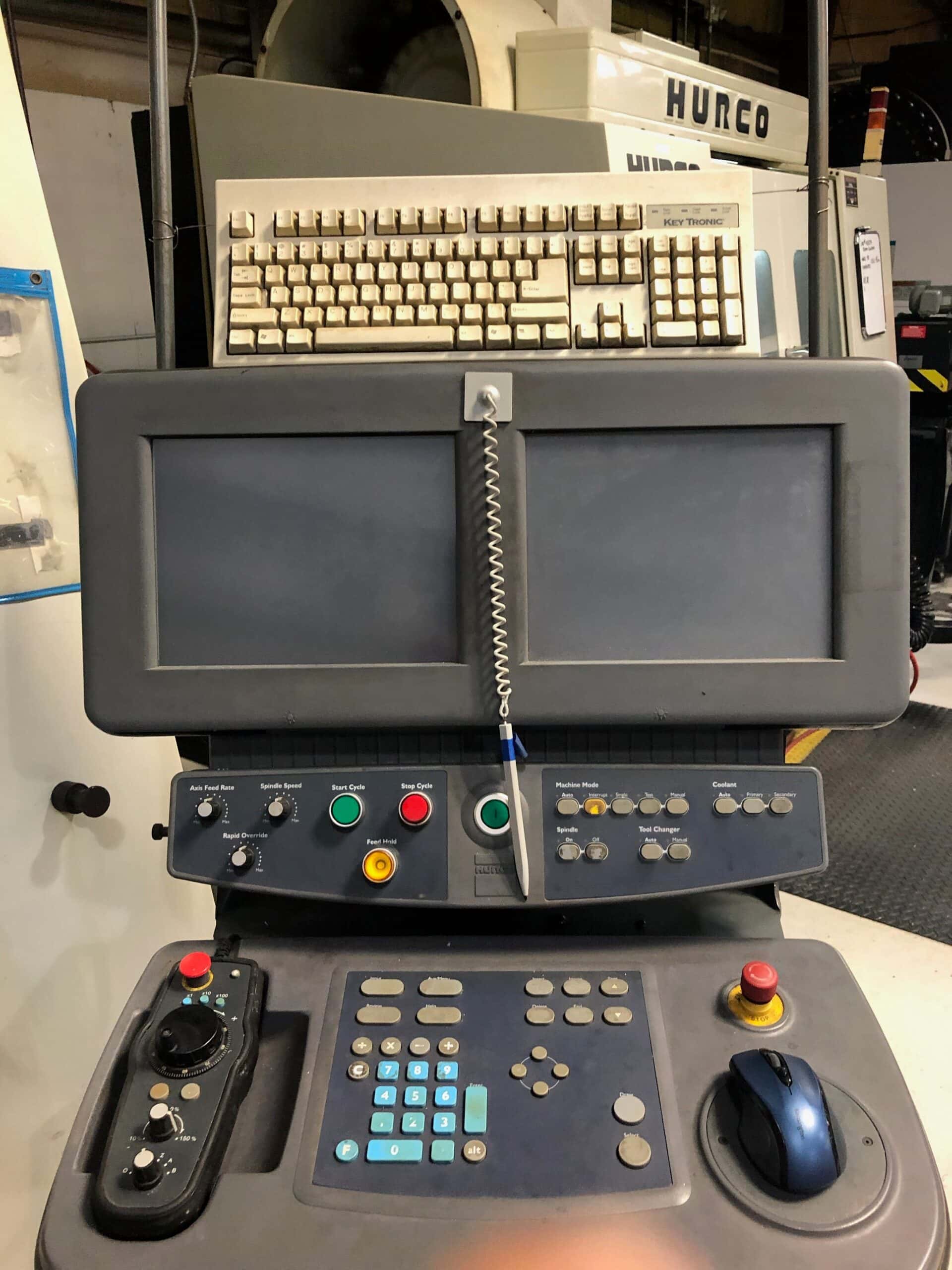 Hurco VMX 24 VMC, 2008 - 4th Axis Rotary Table, Medical, Under Power, Video - Image 2