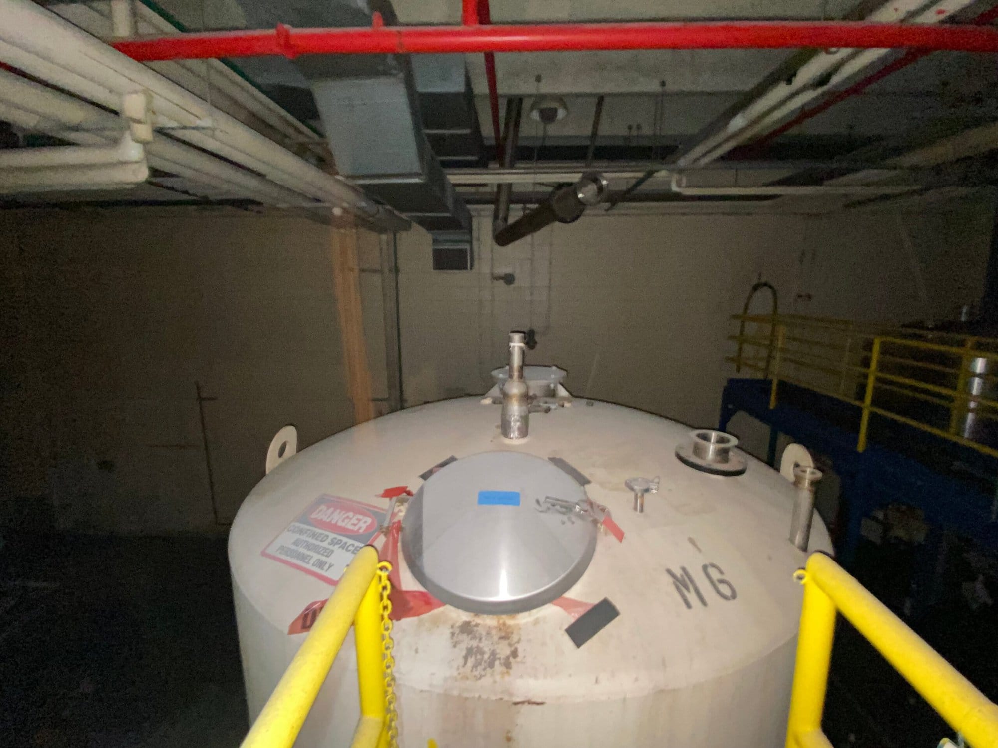 2500 Gallon Insulated Stainless Steel Tank, Measures 7'-6" diameter x 8'- 6" straight side height. - Image 7