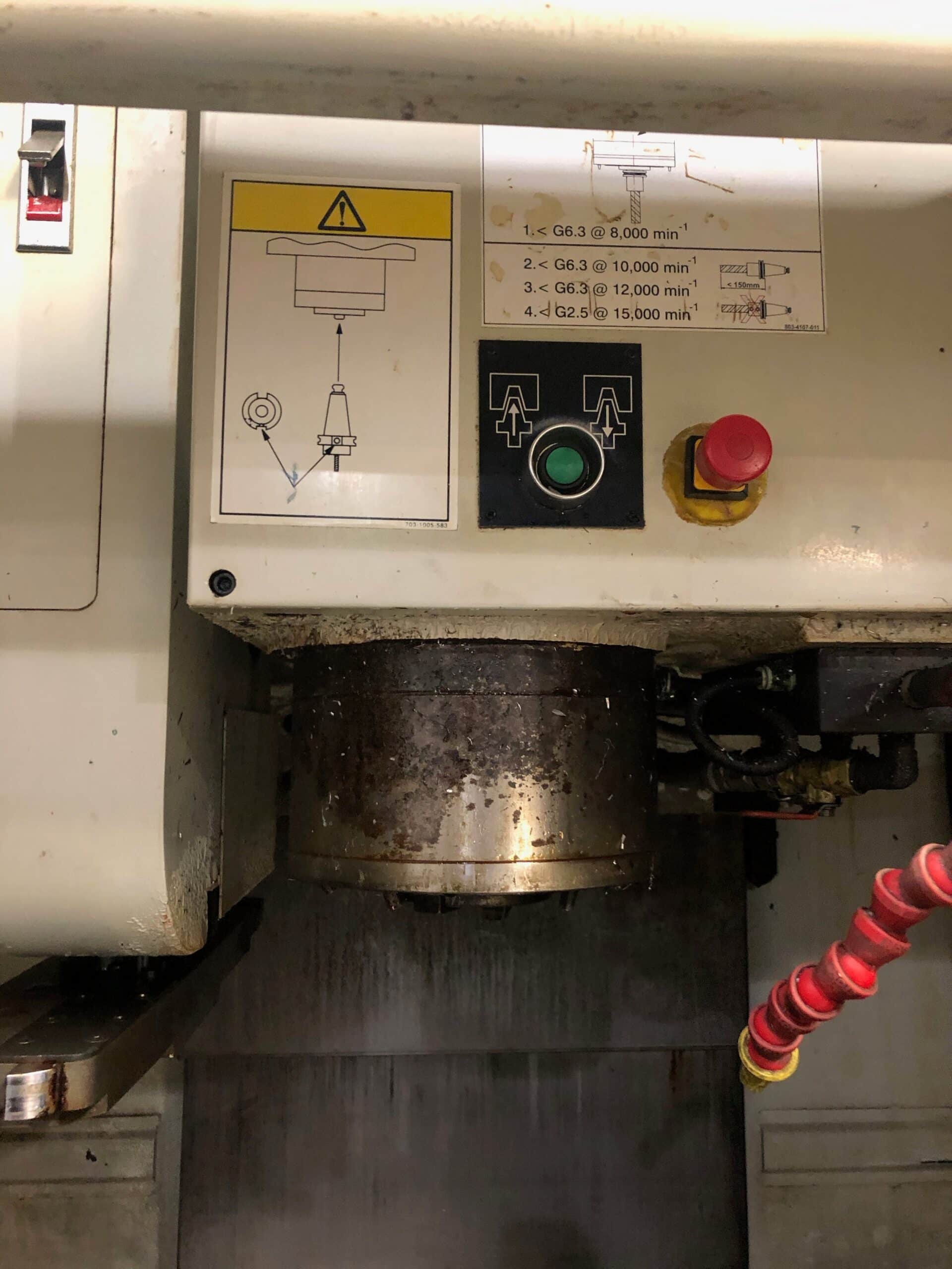 Hurco VMX 24 VMC, 2008 - 4th Axis Rotary Table, Medical, Under Power, Video - Image 6