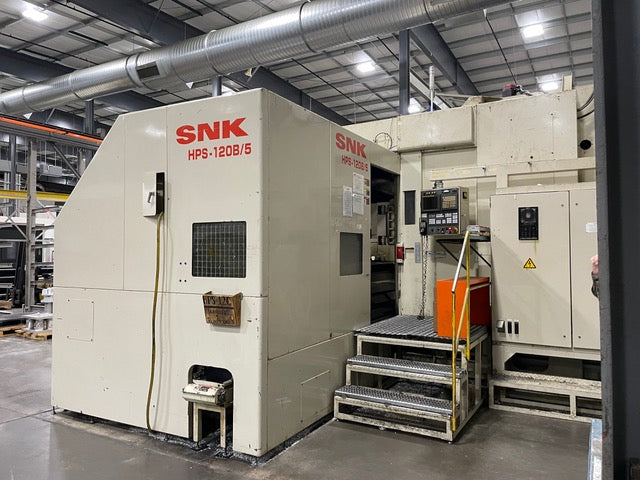 SNK HPS 120B/5 Horizontal High Speed Profiler, 2002 - 5 Axis, 50 Taper - Image 4