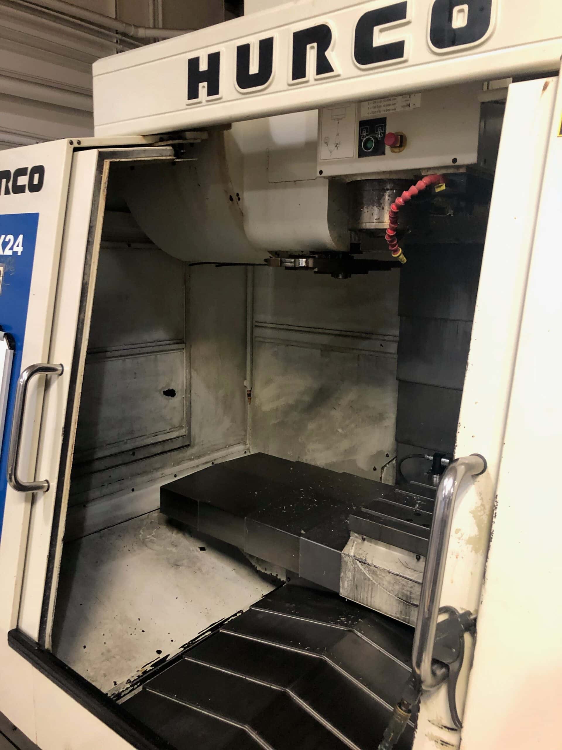 Hurco VMX 24 VMC, 2008 - 4th Axis Rotary Table, Medical, Under Power, Video - Image 12