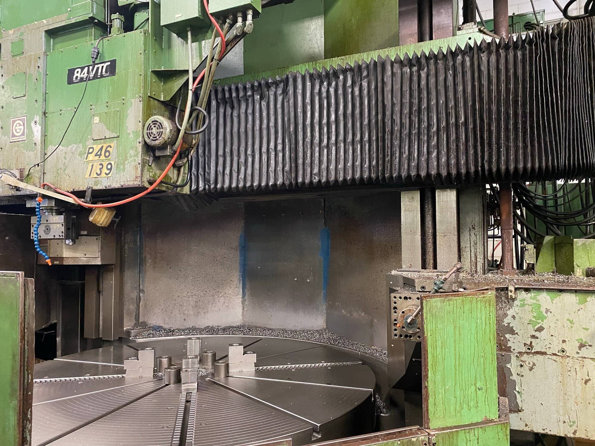 Giddings and Lewis (G & L) 84 VTL, 1990 - Live Tooling, 84" Table - Image 3