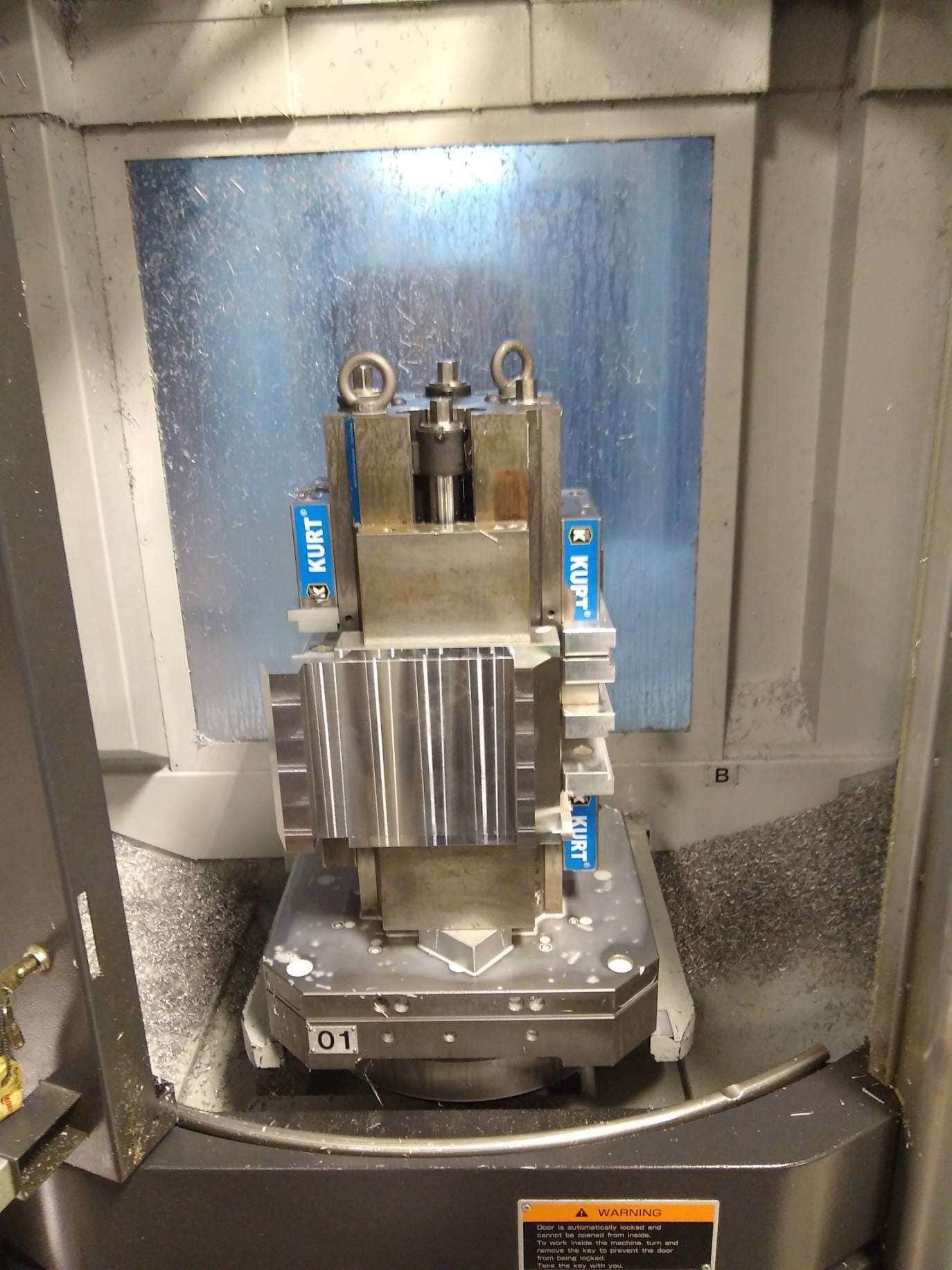 Mori Seiki NHX 4000 HMC, 2011 - Full 4th Axis, 1,000 PSI High Pressure Coolant, Under Power - Image 3