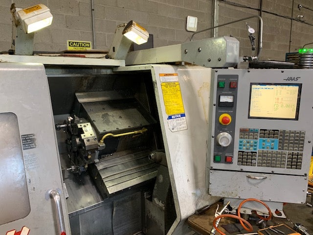 Haas SL-20T CNC Lathe, 2004 - Tailstock, Tool Presetter - Image 4