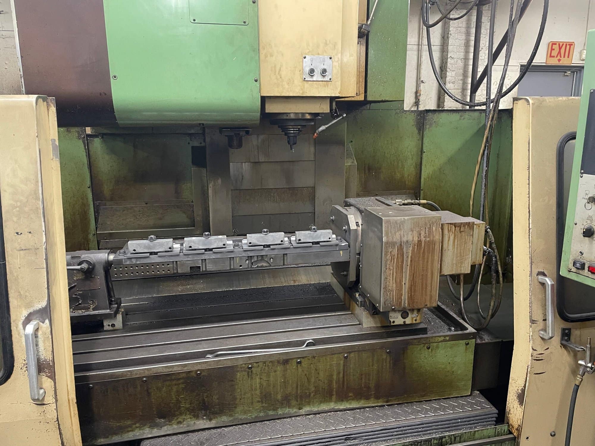 Mori Seiki MV 55/50 CNC Vertical Machining Center, 1987 - 4th axis rotary included - Image 2