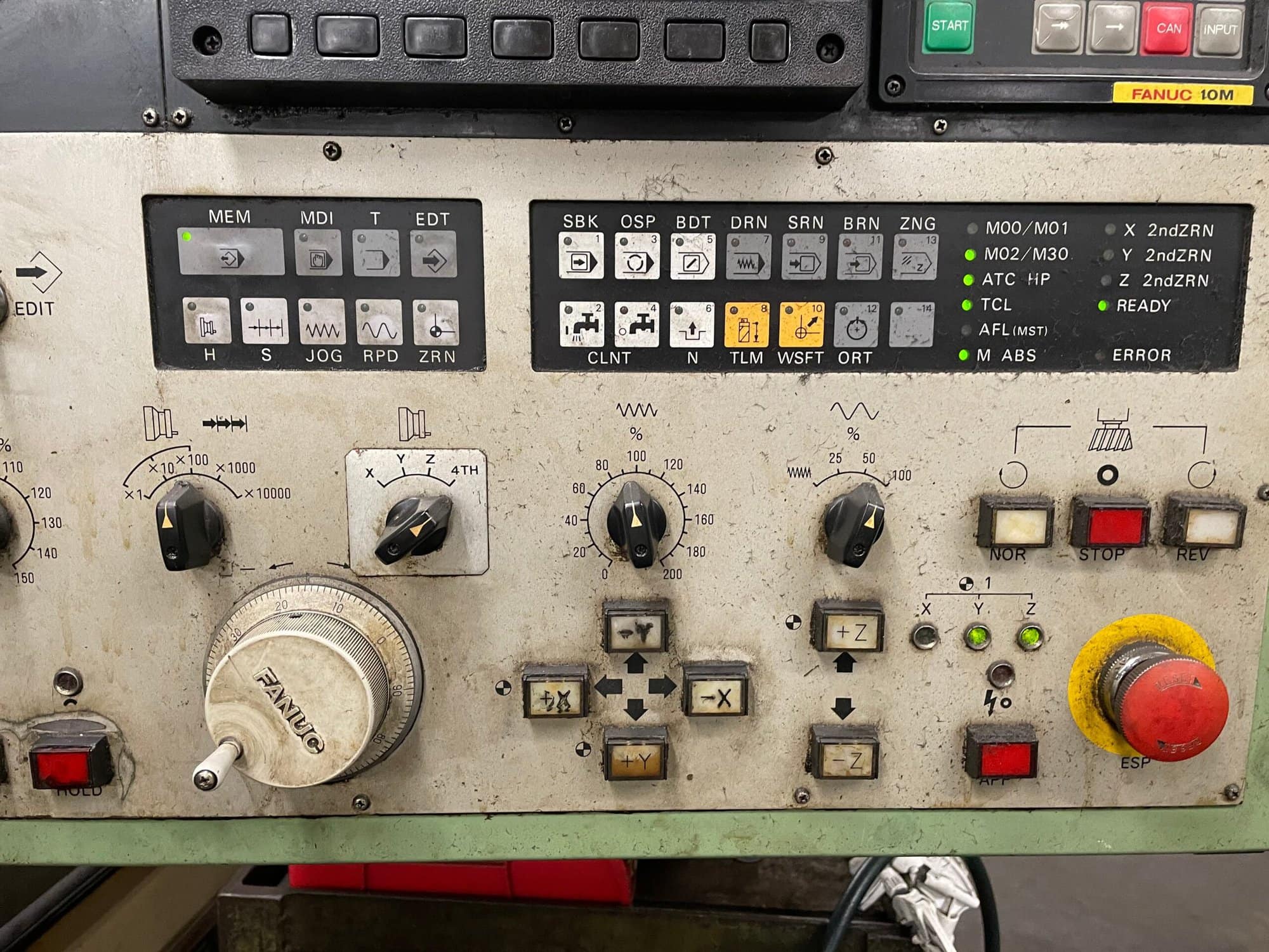 Mori Seiki MV 55/50 CNC Vertical Machining Center, 1987 - 4th axis rotary included - Image 5