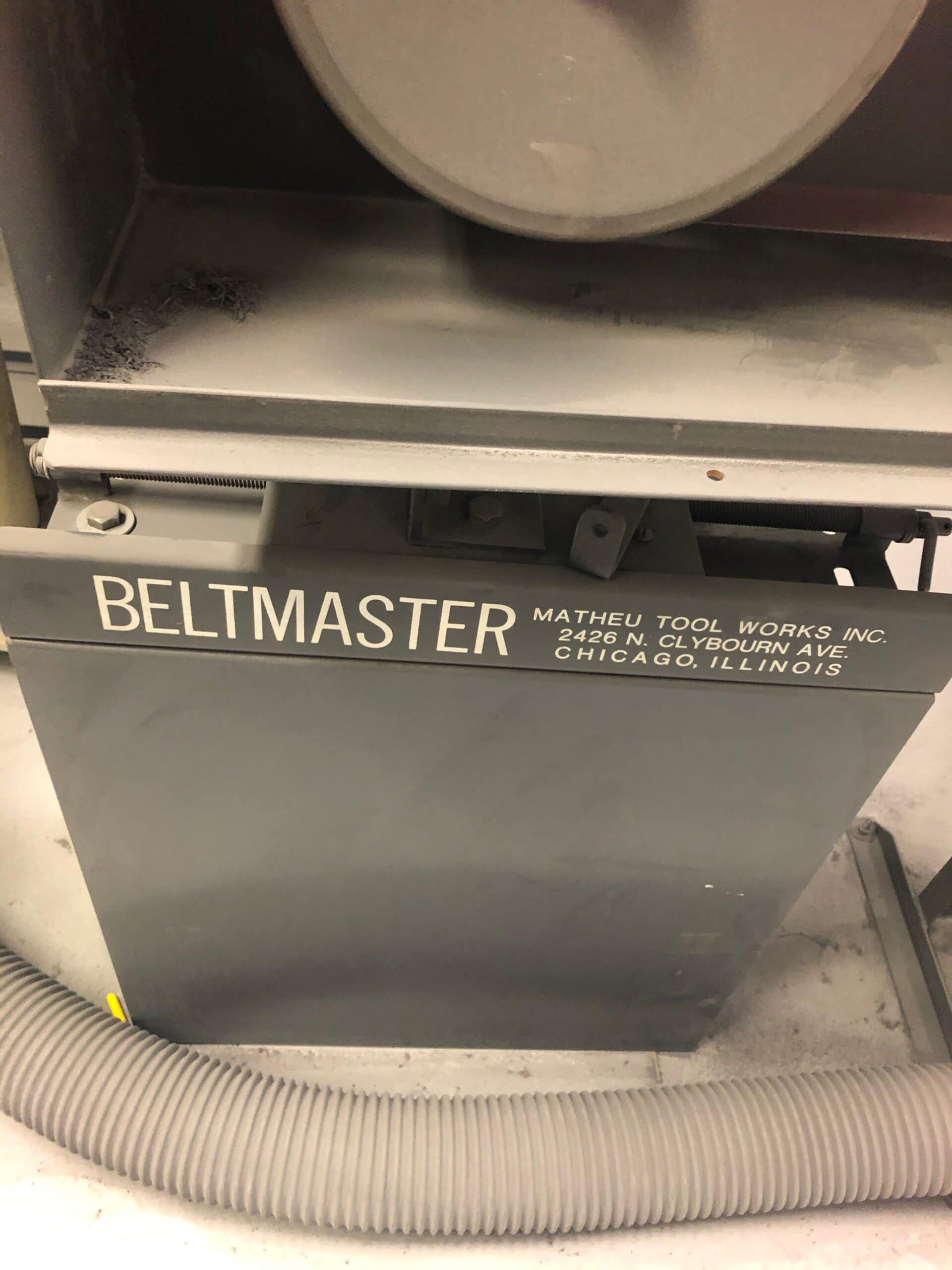 Baldor 1252 Buffer - Matheu Beltmaster Narrow Belt Attachment - Image 3