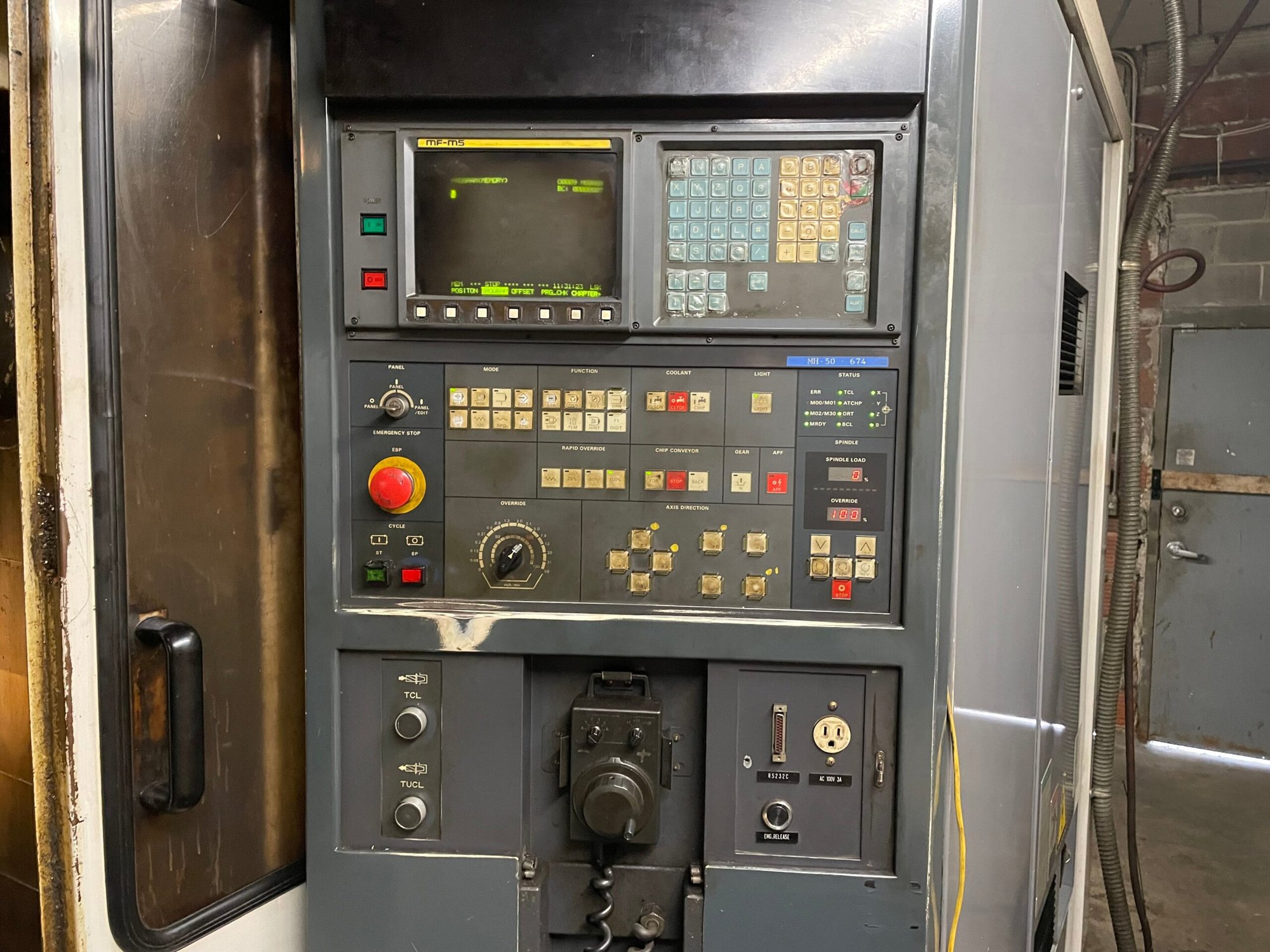 Mori Seiki Horizontal Machining Center MH-50, 1991 - Image 4