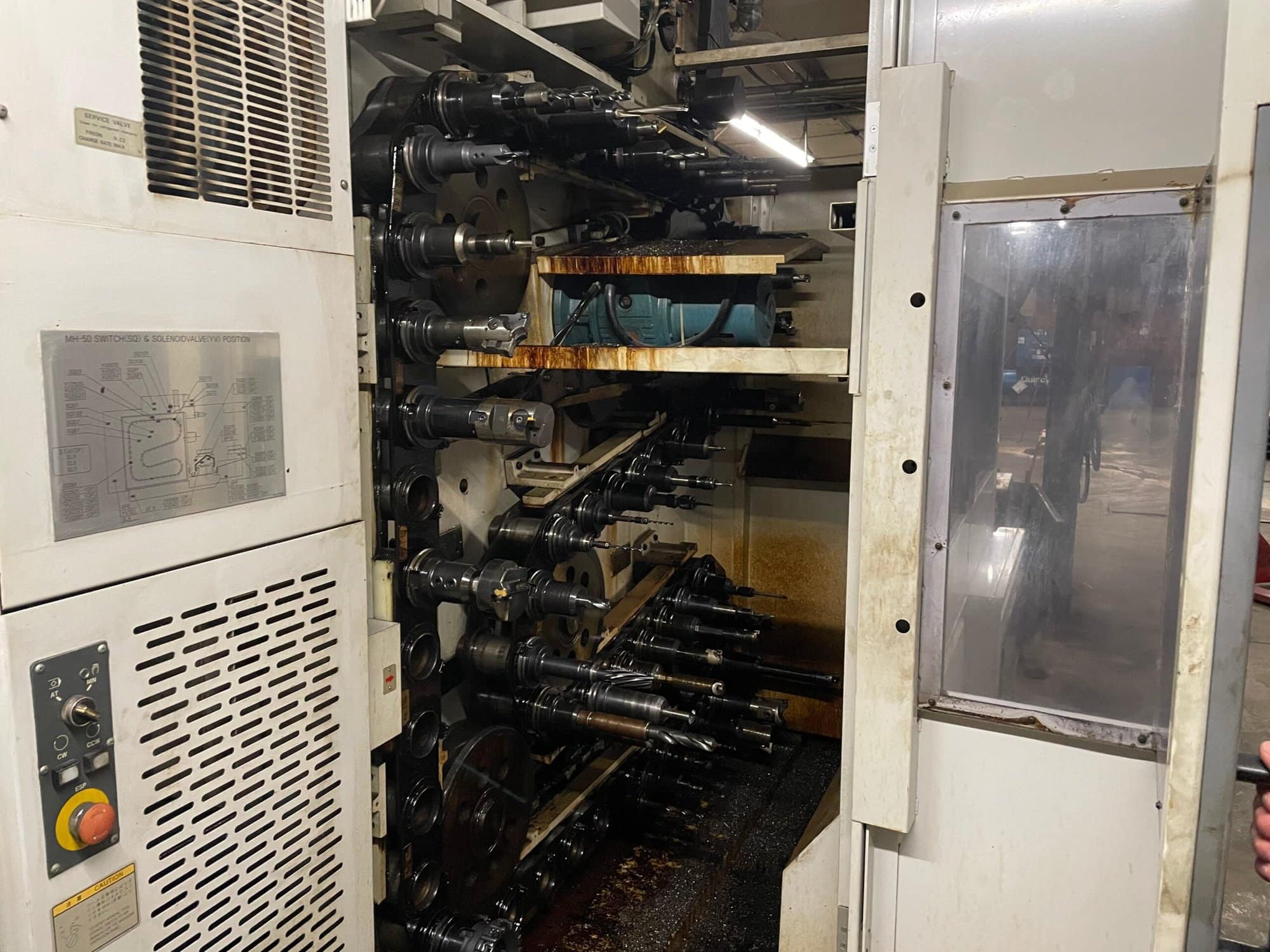 Mori Seiki Horizontal Machining Center MH-50, 1991 - Image 8