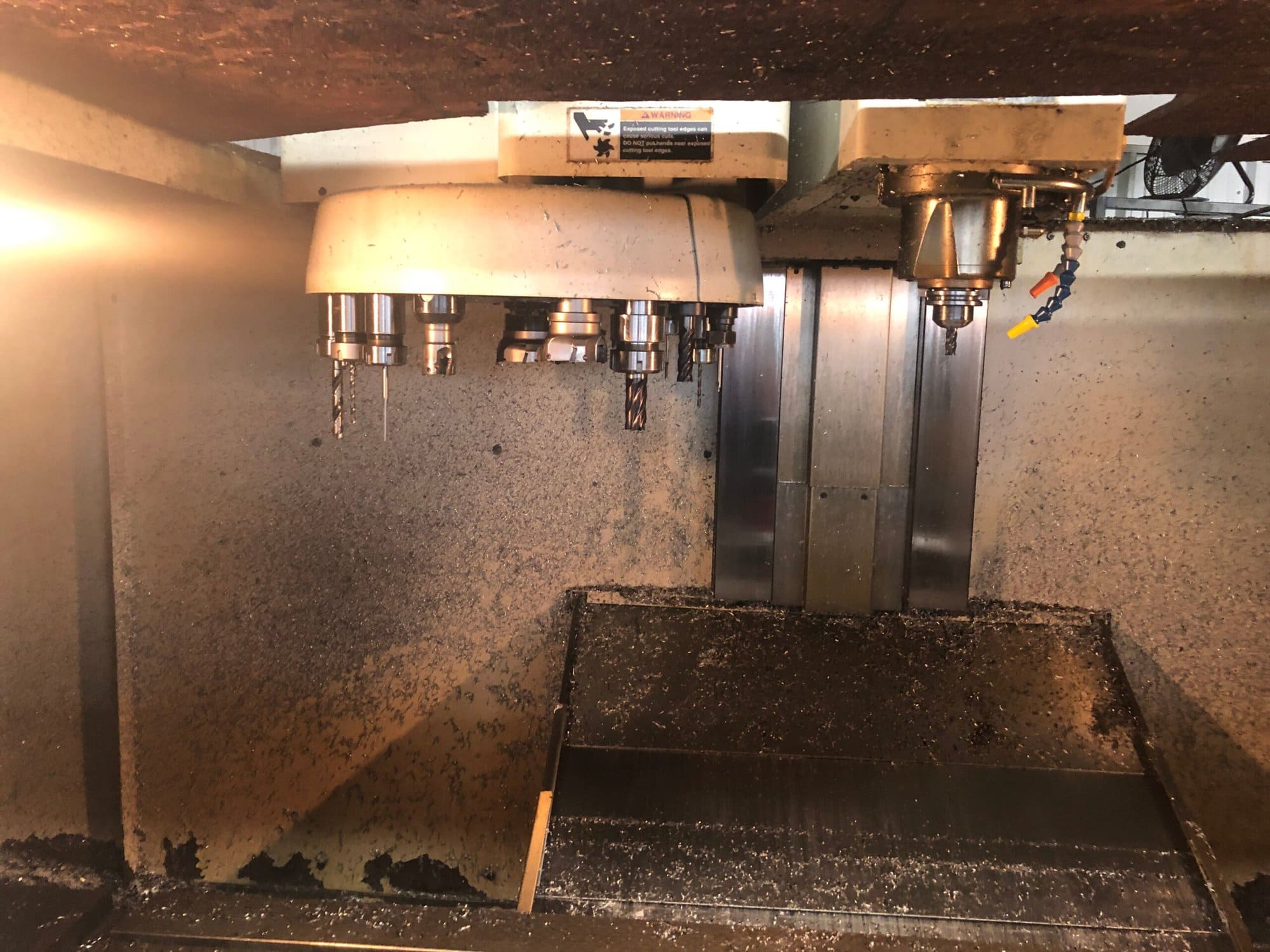 Fadal VMC 8030HT, 2001 - Under Power, Video, High Torque - Image 5