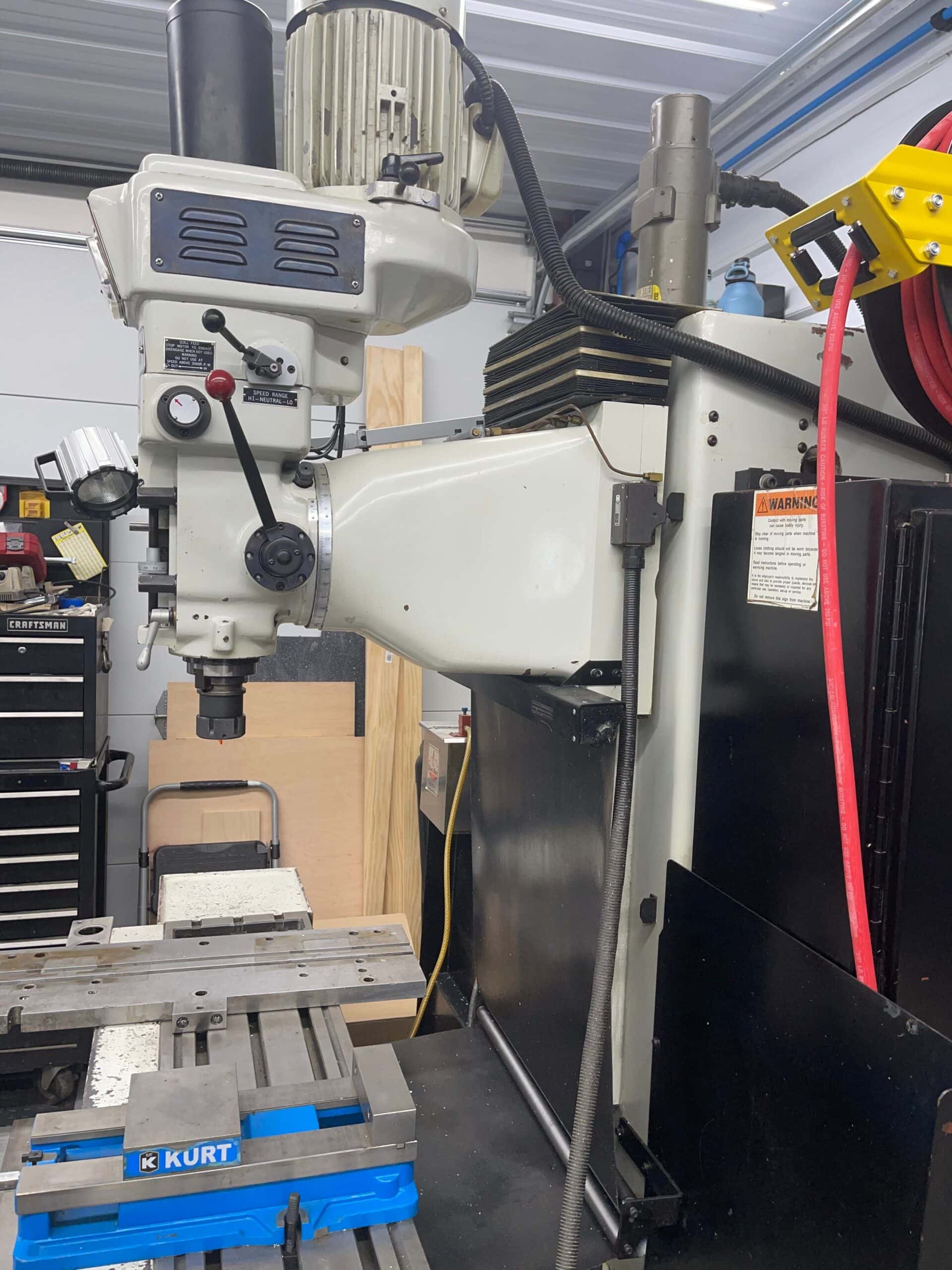Hurco Hawk 30/SSM CNC Mill, 1998 - Power Draw Bar, Coolant System - Image 3